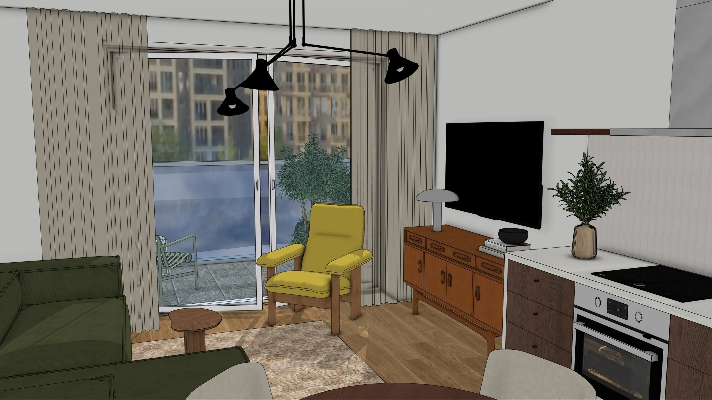 Den Haag Dwelling - An open-plan Living Design Project Based in The ...