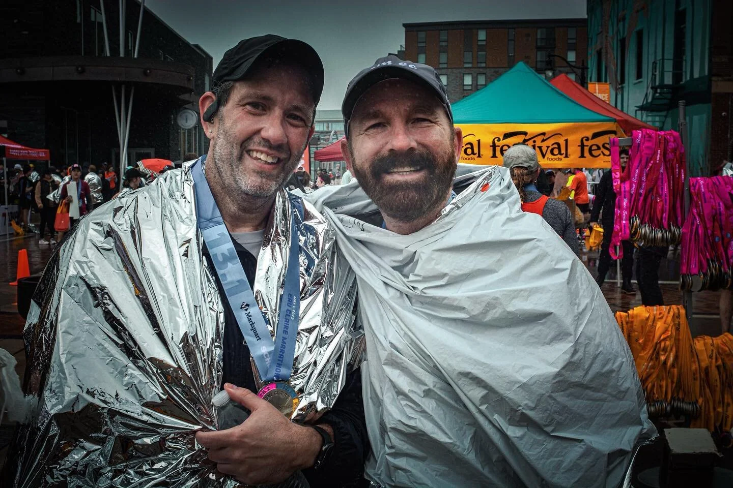 Adam & Shawn are getting married tomorrow morning! 
You are invited to attend & hey it’ll be a nice morning for a 5K around the lake pre or post nuptials 💒 
9:30am • Lake Harriet Bandshell