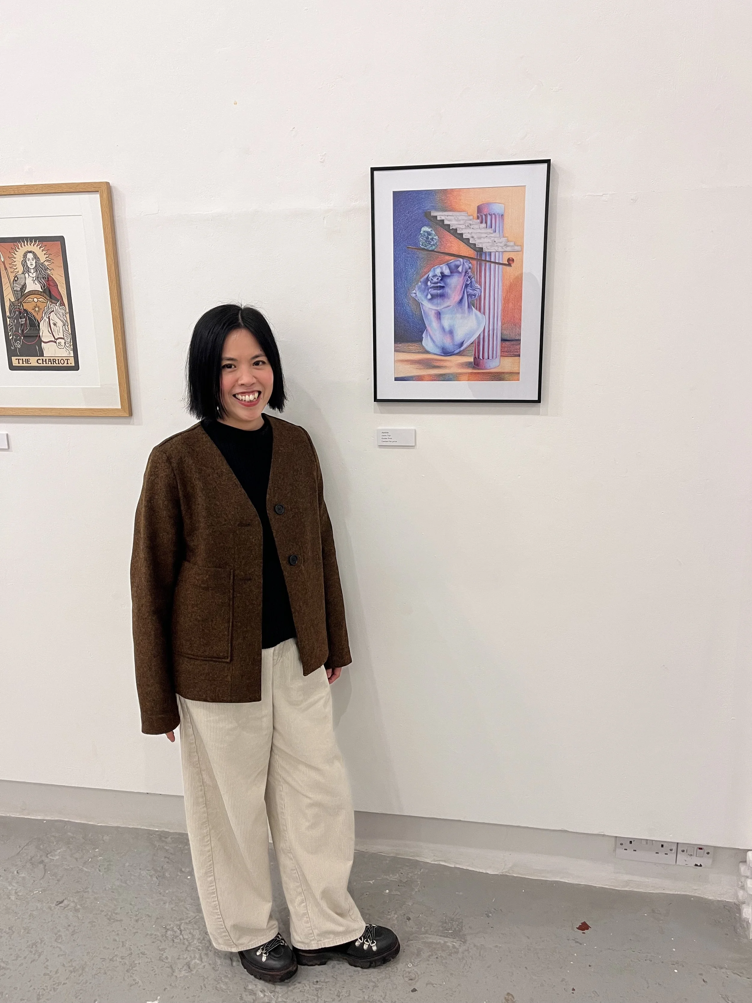 Major Arcana was a group exhibition from 22 Bristol-based illustrators, where each artist has been tasked with reinterpreting one card from the Tarot's iconic Major Arcana. 