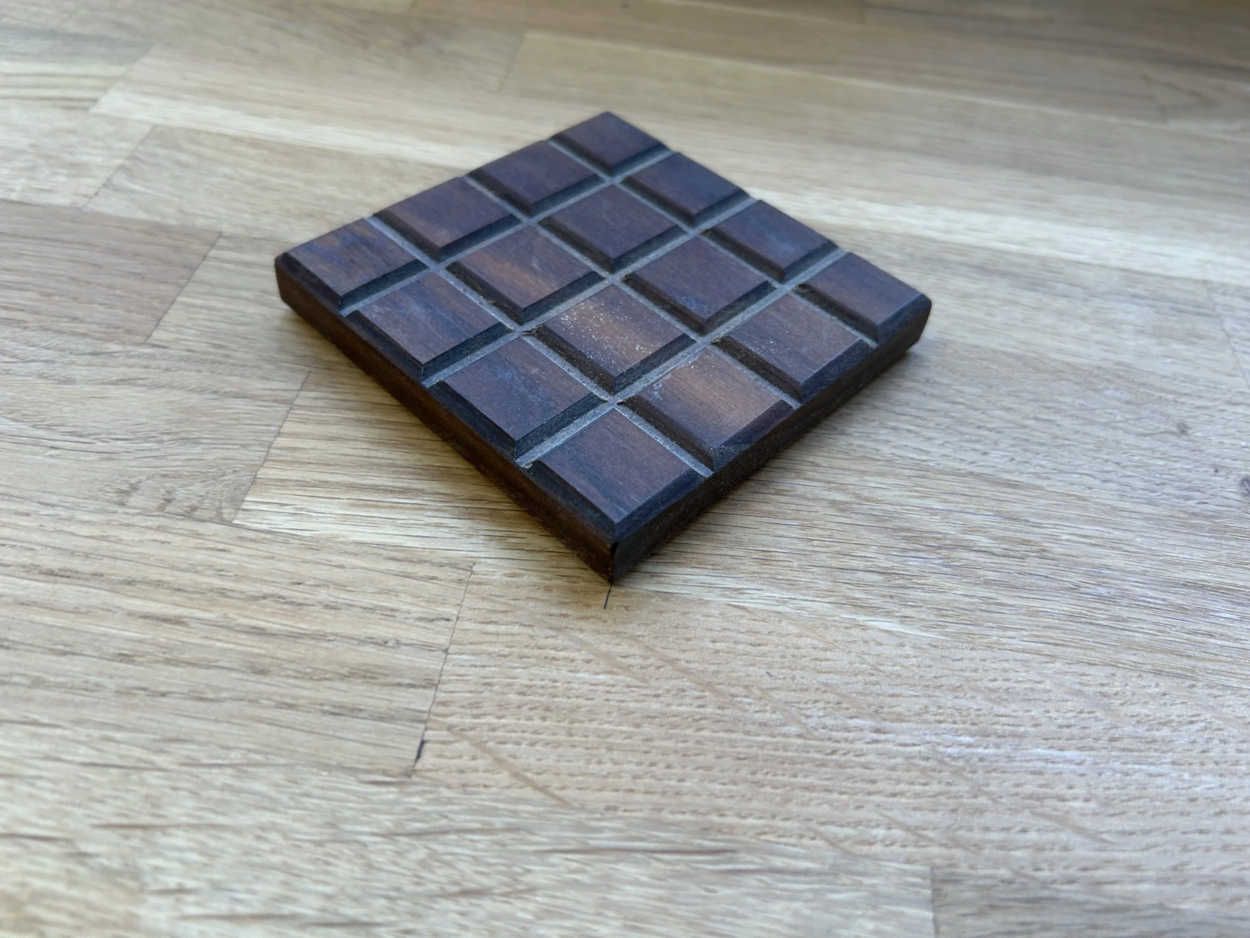 Chocolate Coaster