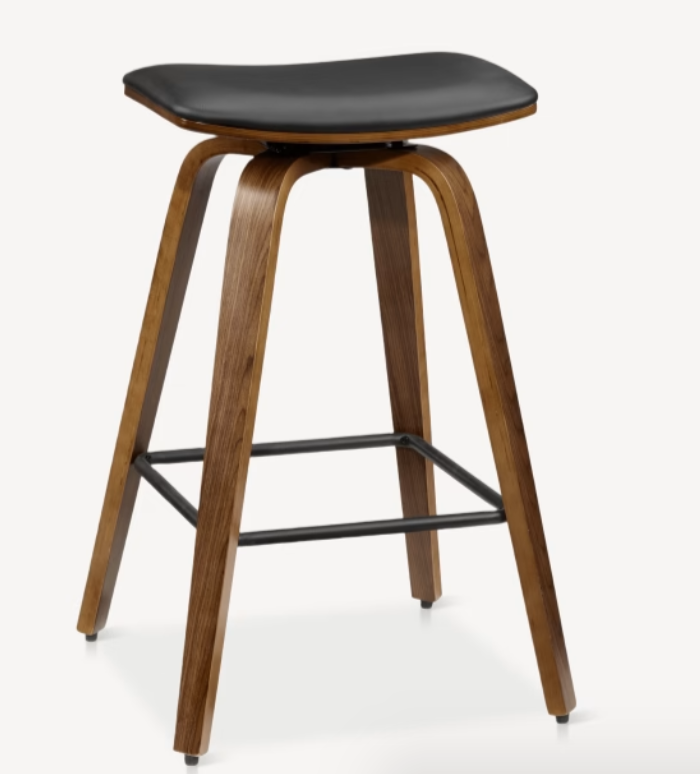 Walnut Wood Barstool