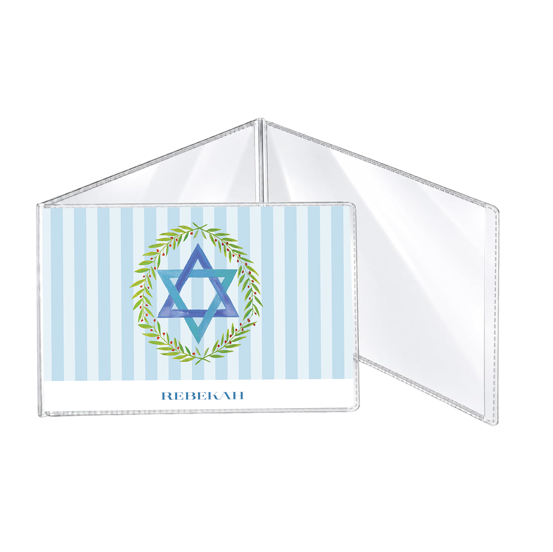 Star of David Mahjong Card Holder