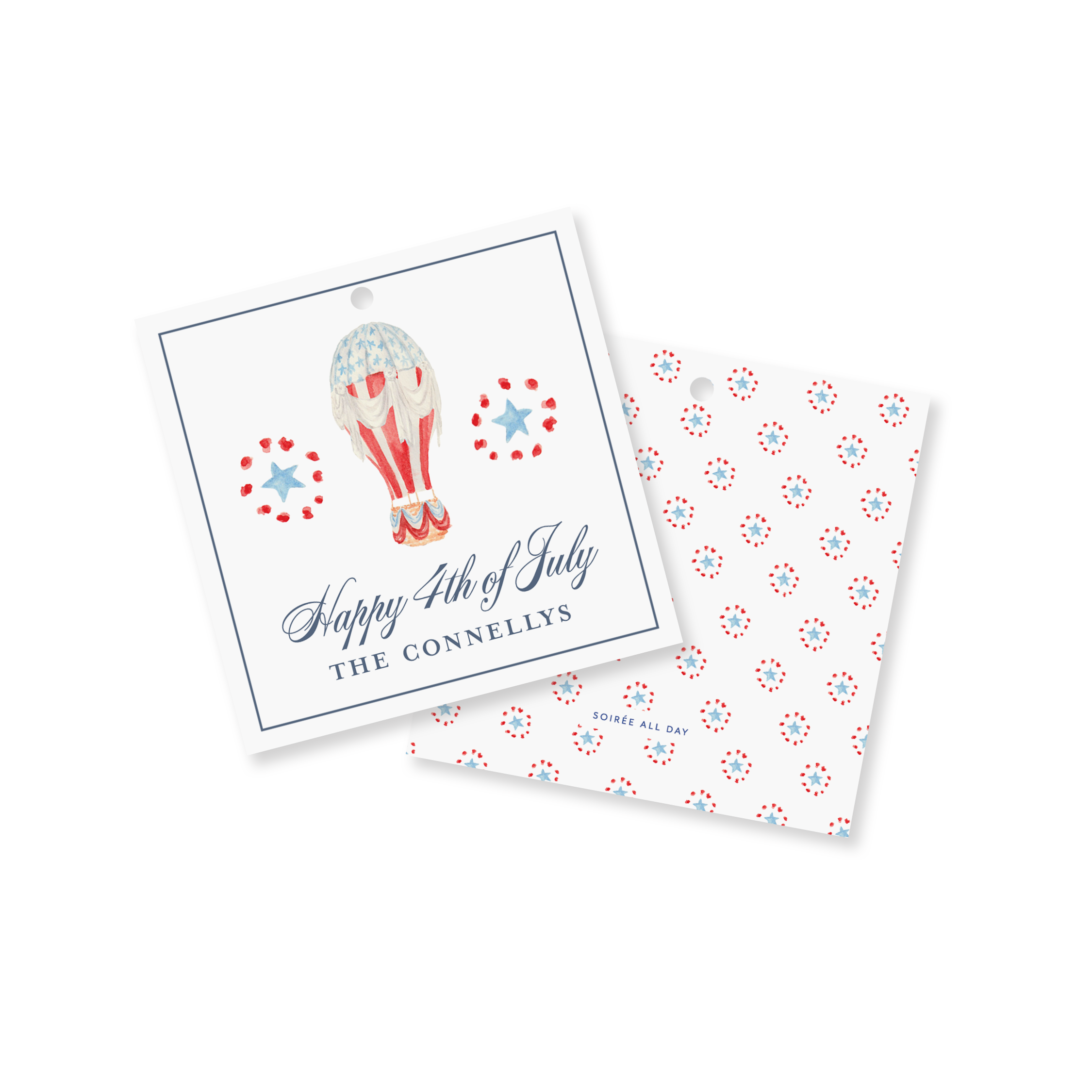 Vintage Americana Gift Tag