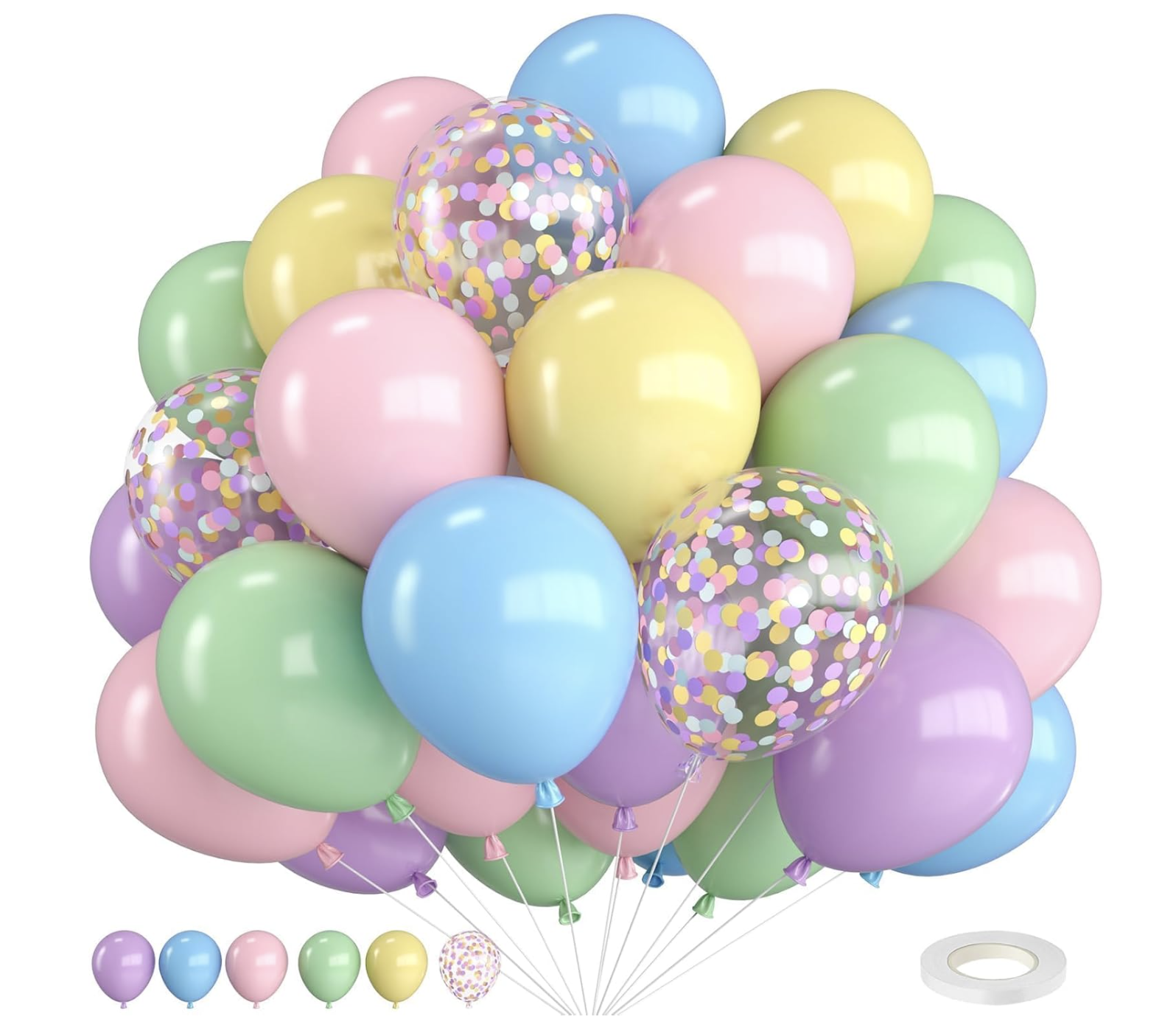 Pastel Balloons