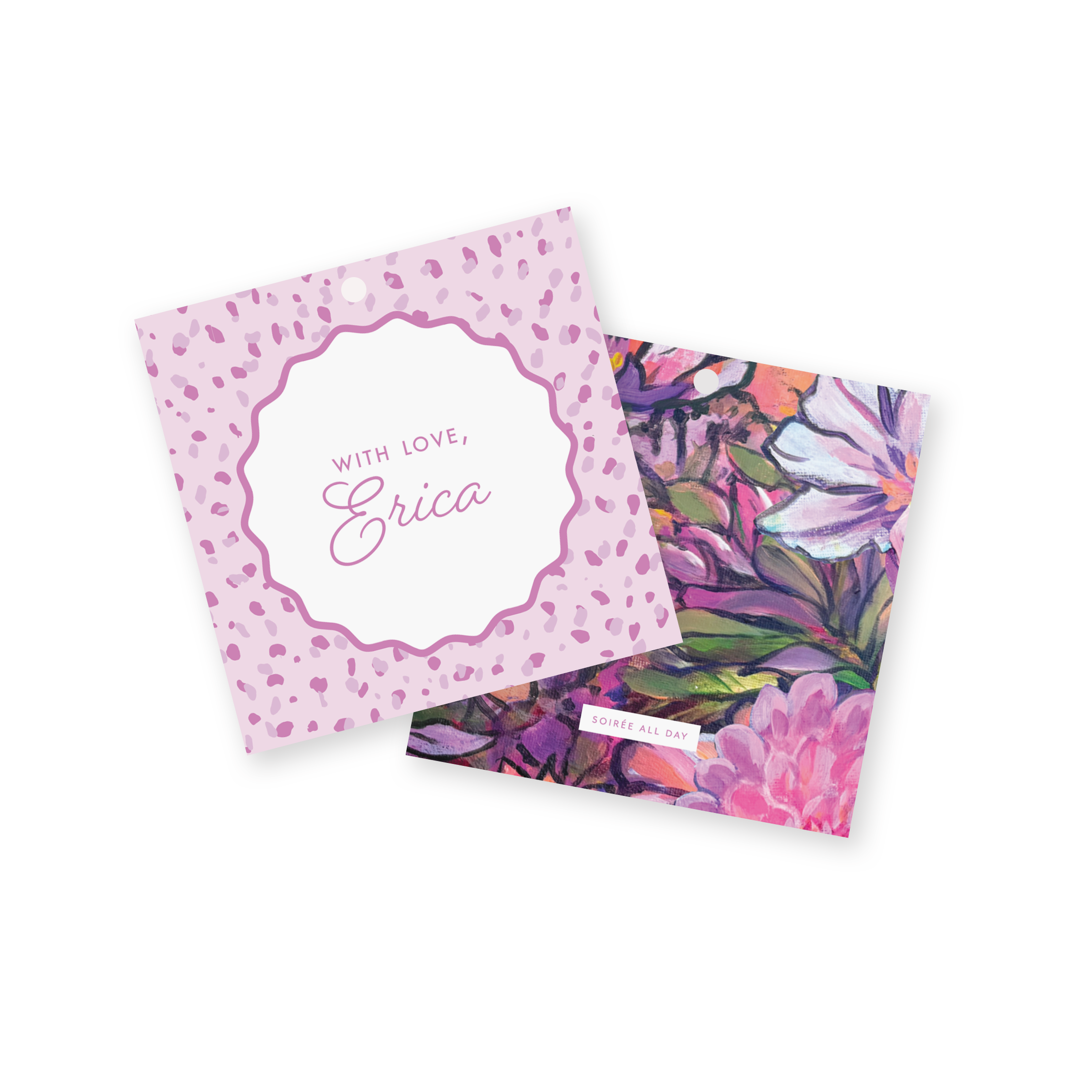 Petal Party Gift Tag