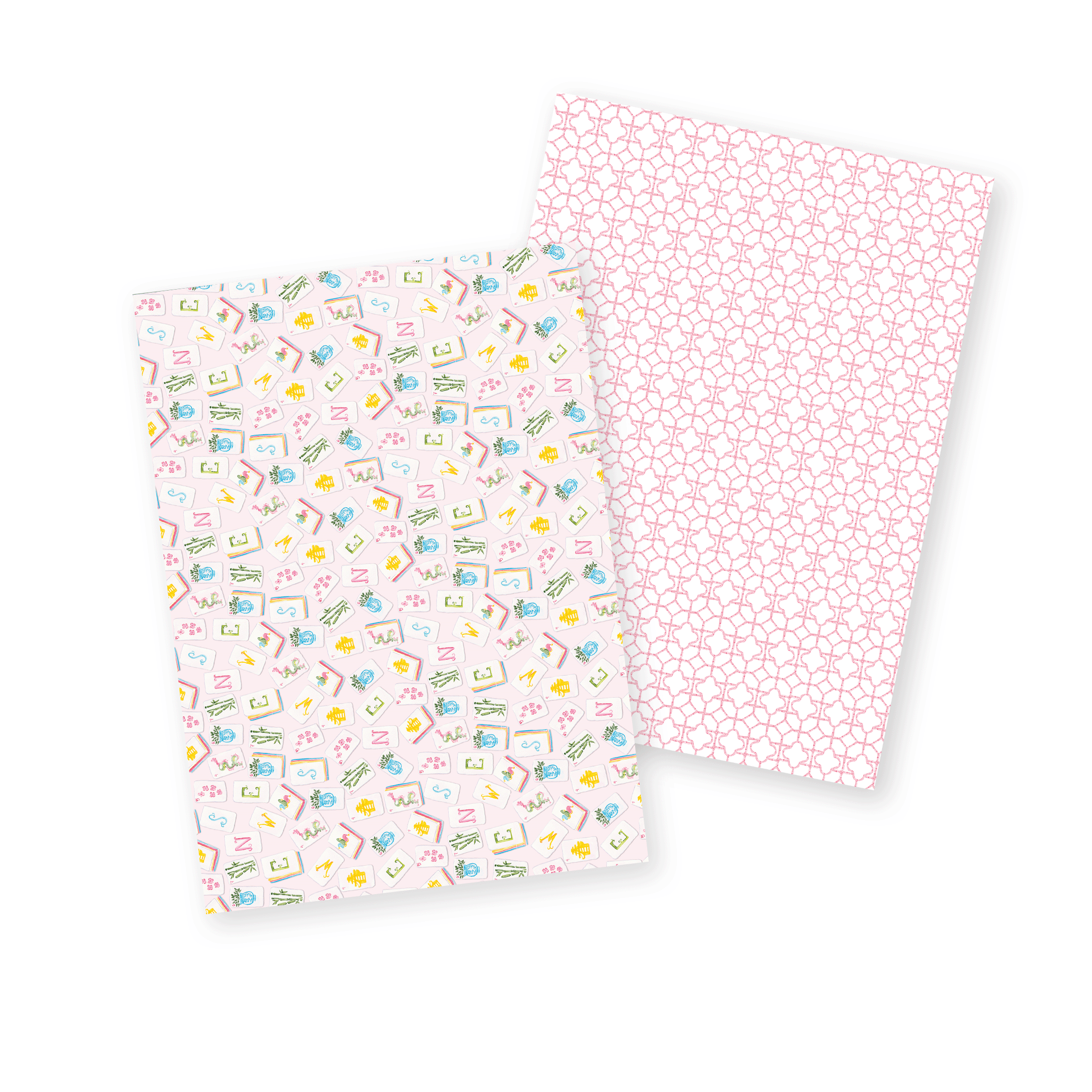 Mahjong in Bloom Wrapping Paper.png