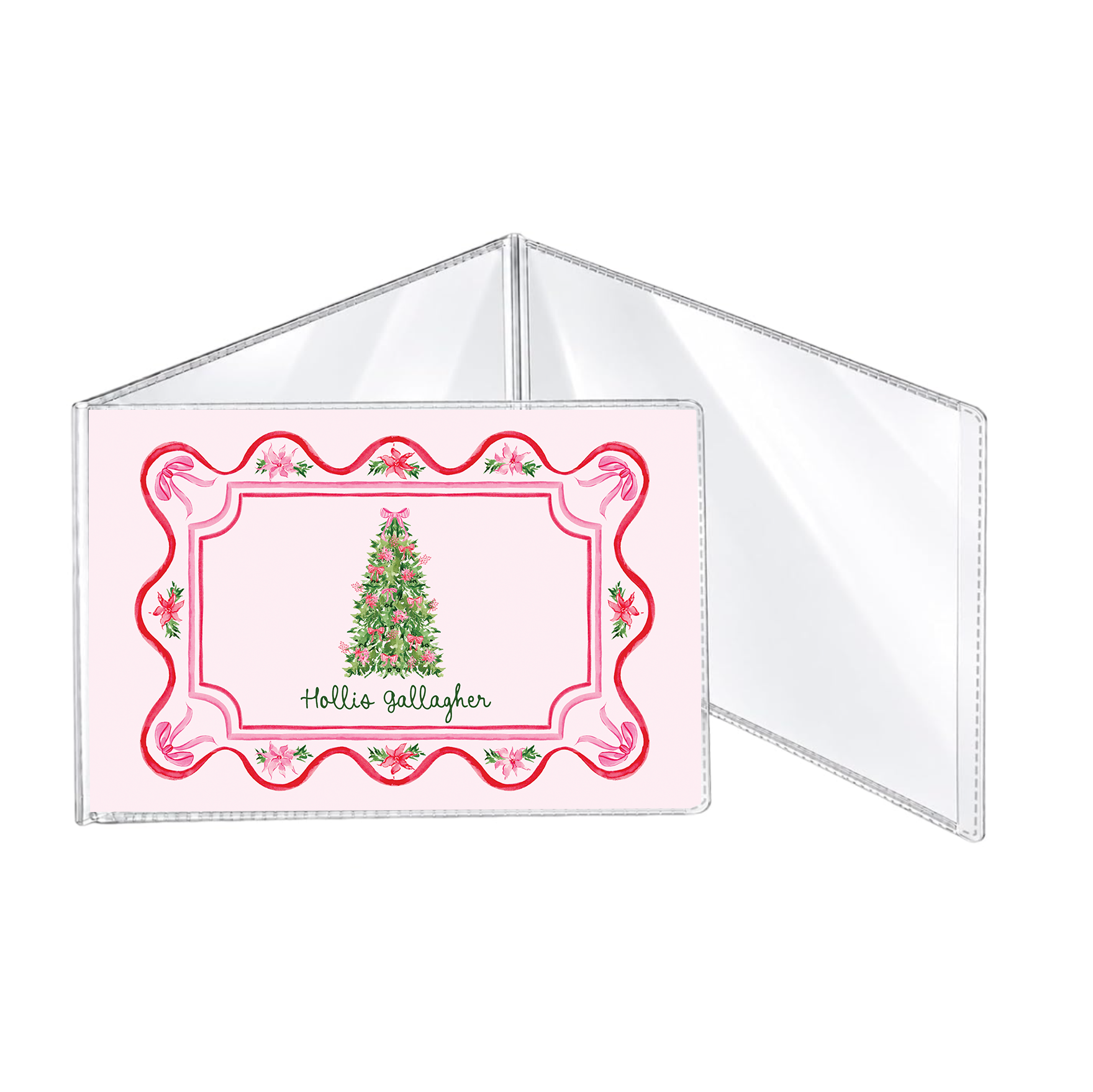 Pretty In Pink Mahjong Card Holder