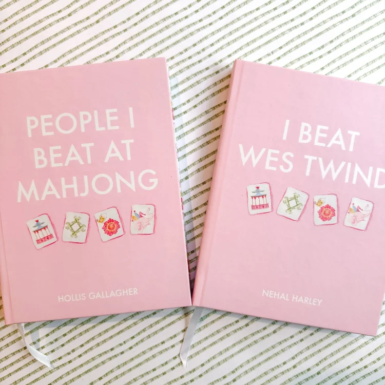 Soirée All Day Personalized Mahjong Tile Journal