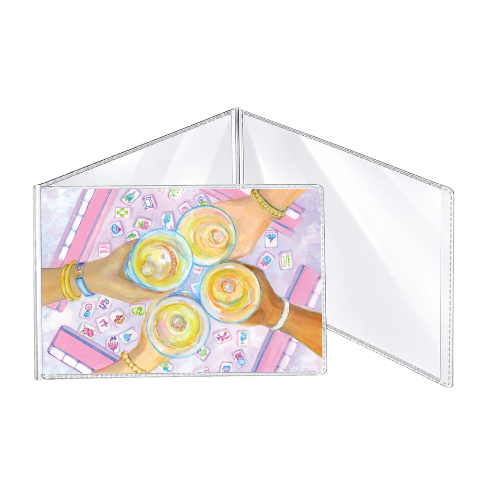 Bird Bam Cheers Mahjong Card Holder