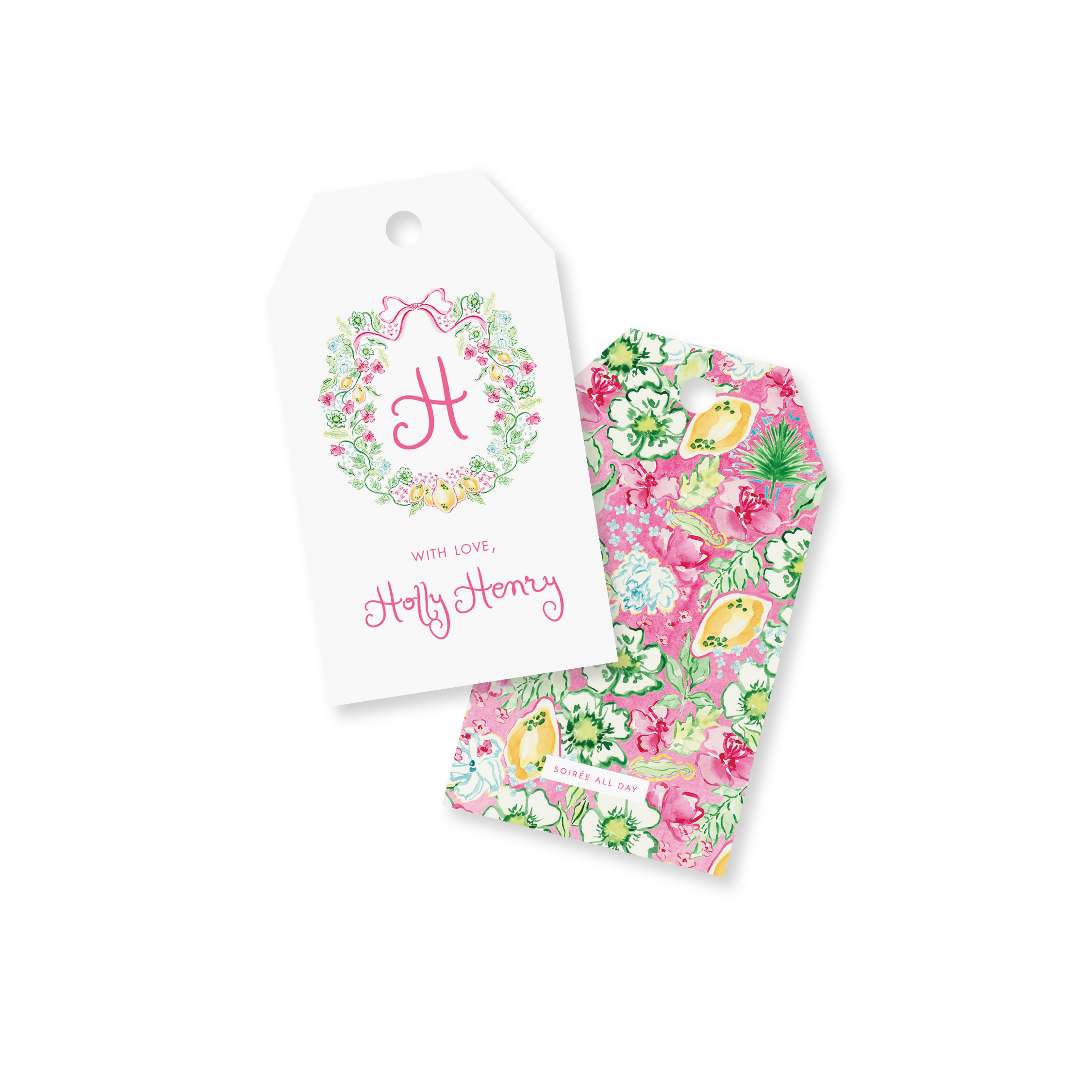 Citrus Blossom Gift Tag