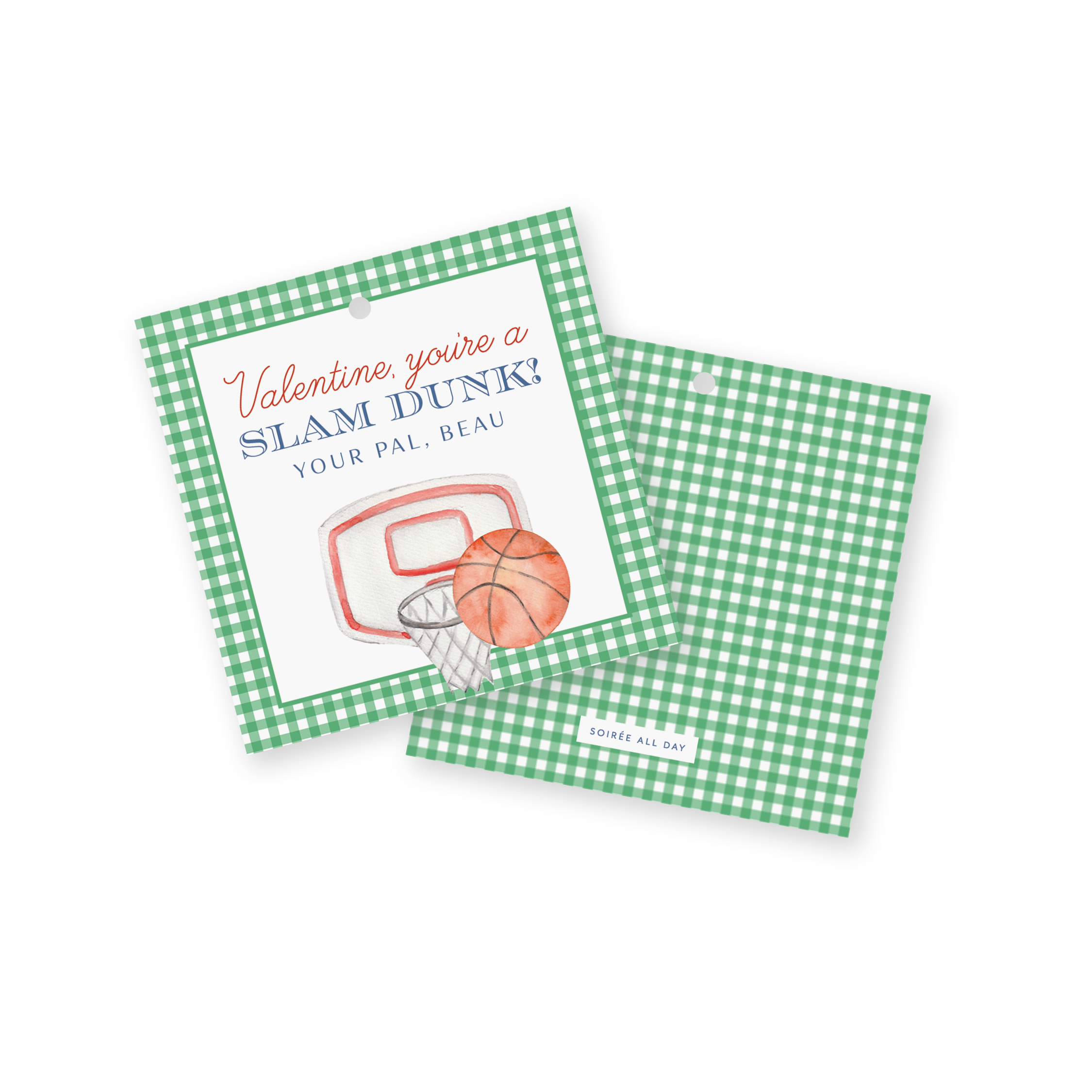 Basketball Classroom Valentine