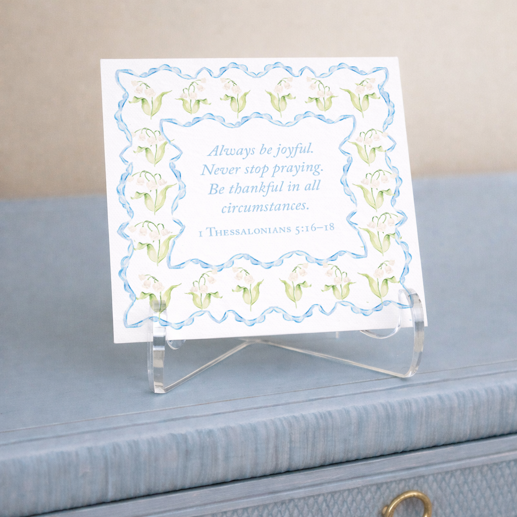 Consider the Lillies Scripture Cards