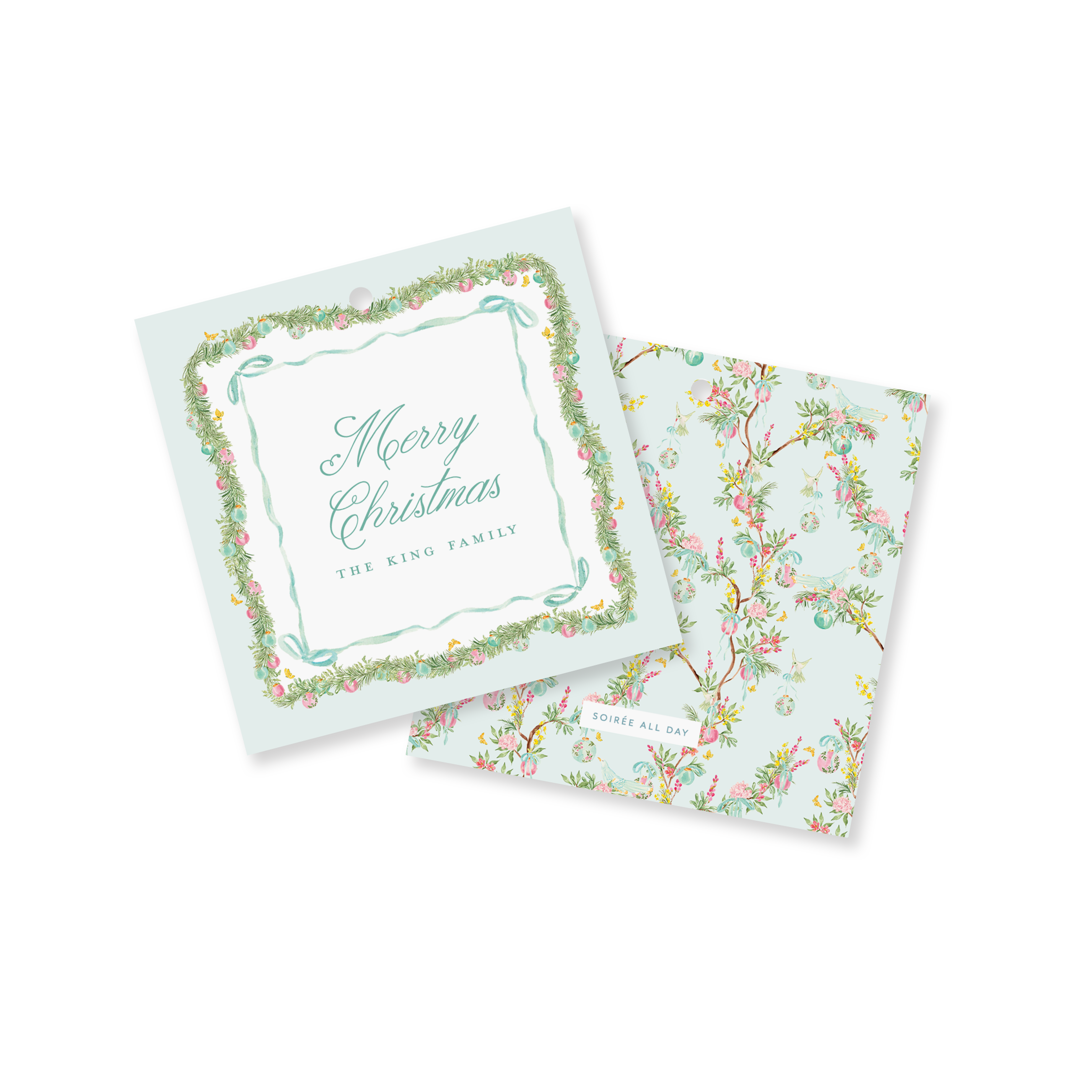 Parisian Chinoiserie Gift Tag