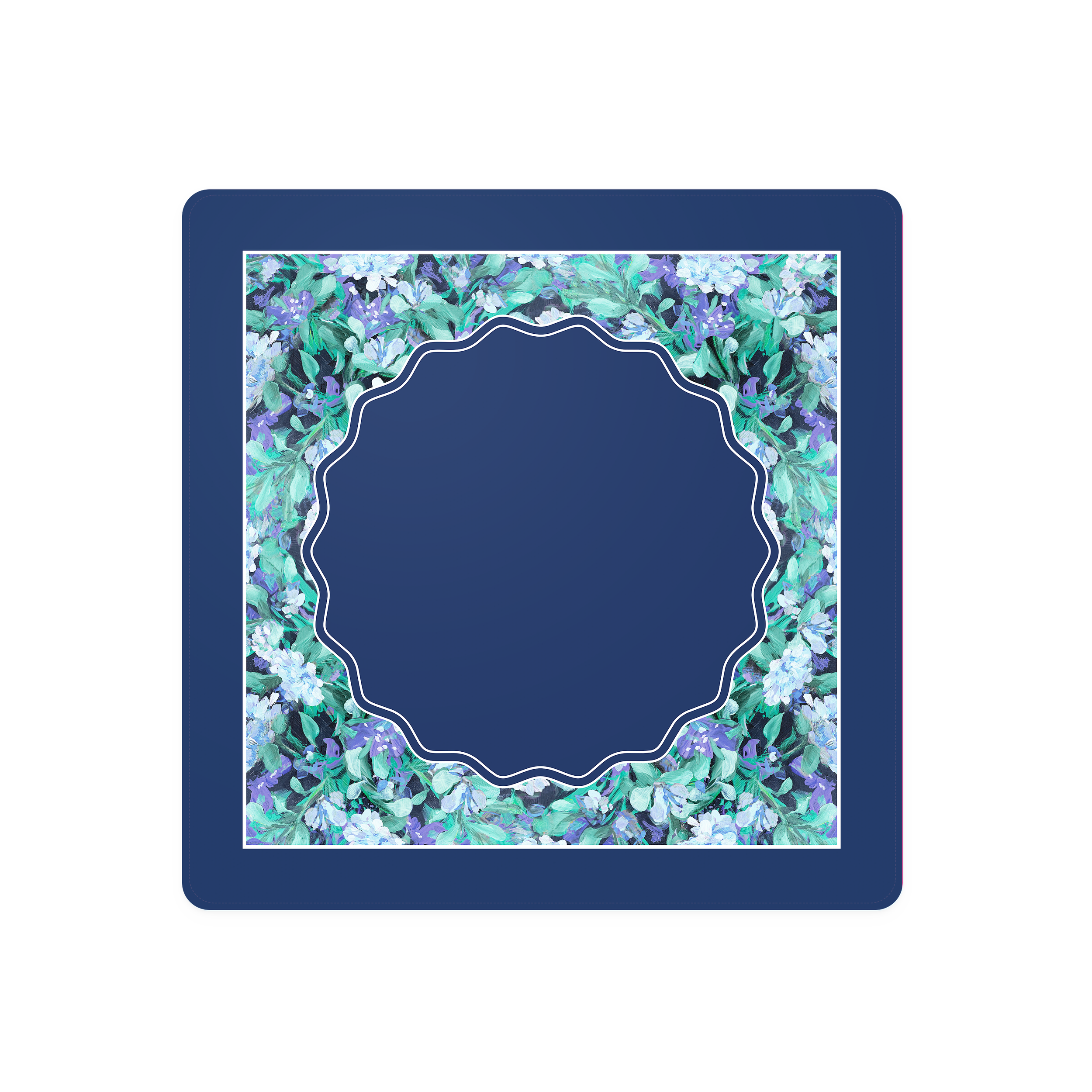 Midnight Garden Club Mahjong Mat