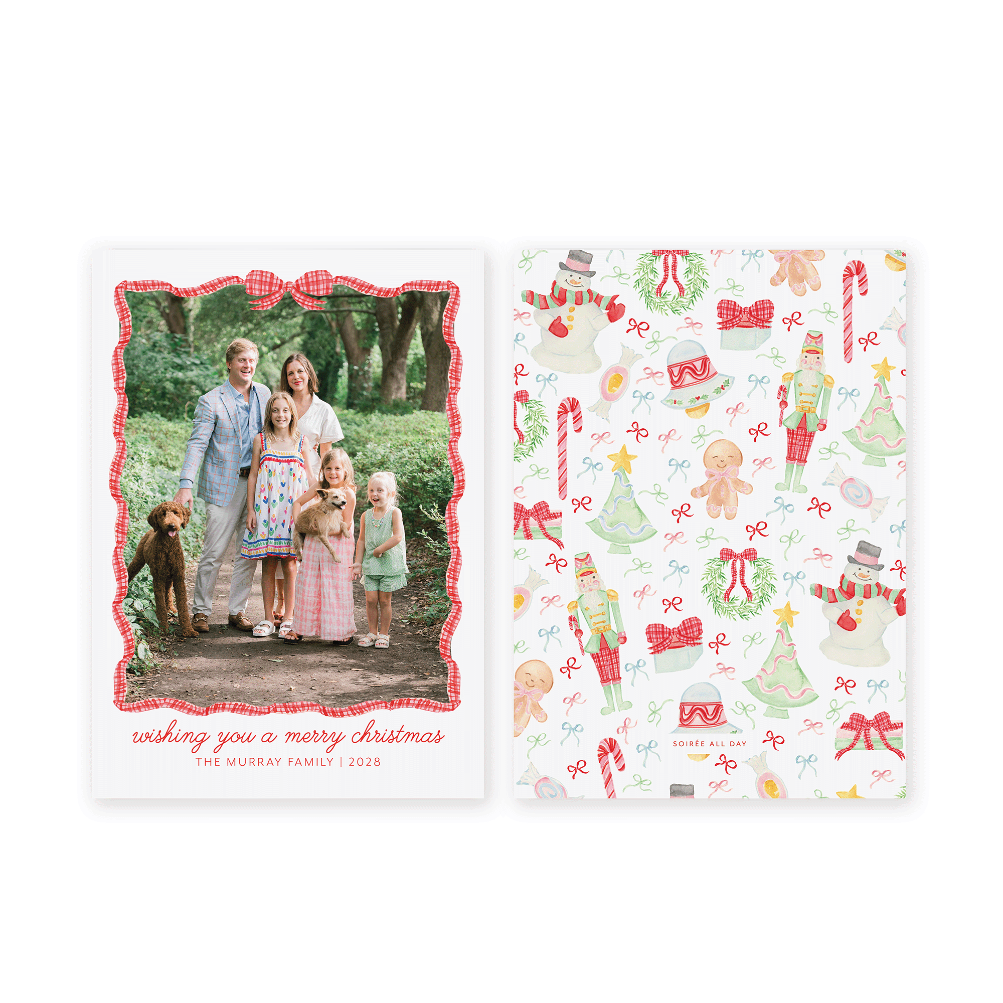Santa's Helpers Holiday Card