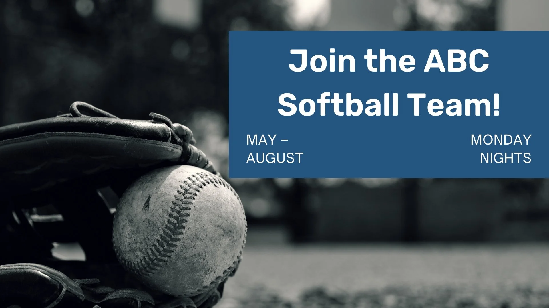 Join the ABC Softball Team! — Anchor Bay Church