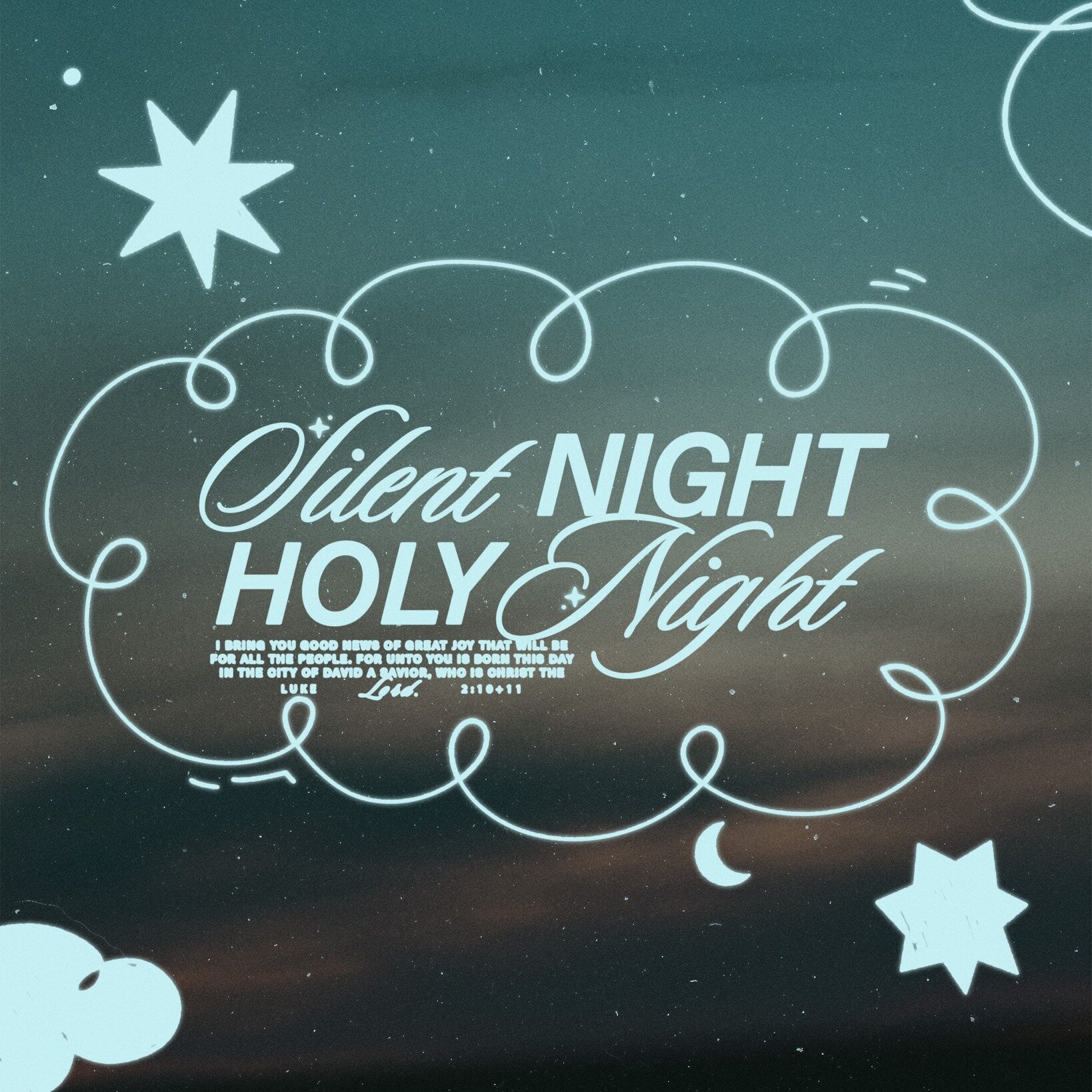 Christmas may be a loud, busy season, but you can still have silence and peace in your heart through Jesus.

Christmas Eve Candlelight Service 
5PM
Rainbow Valley Elem.