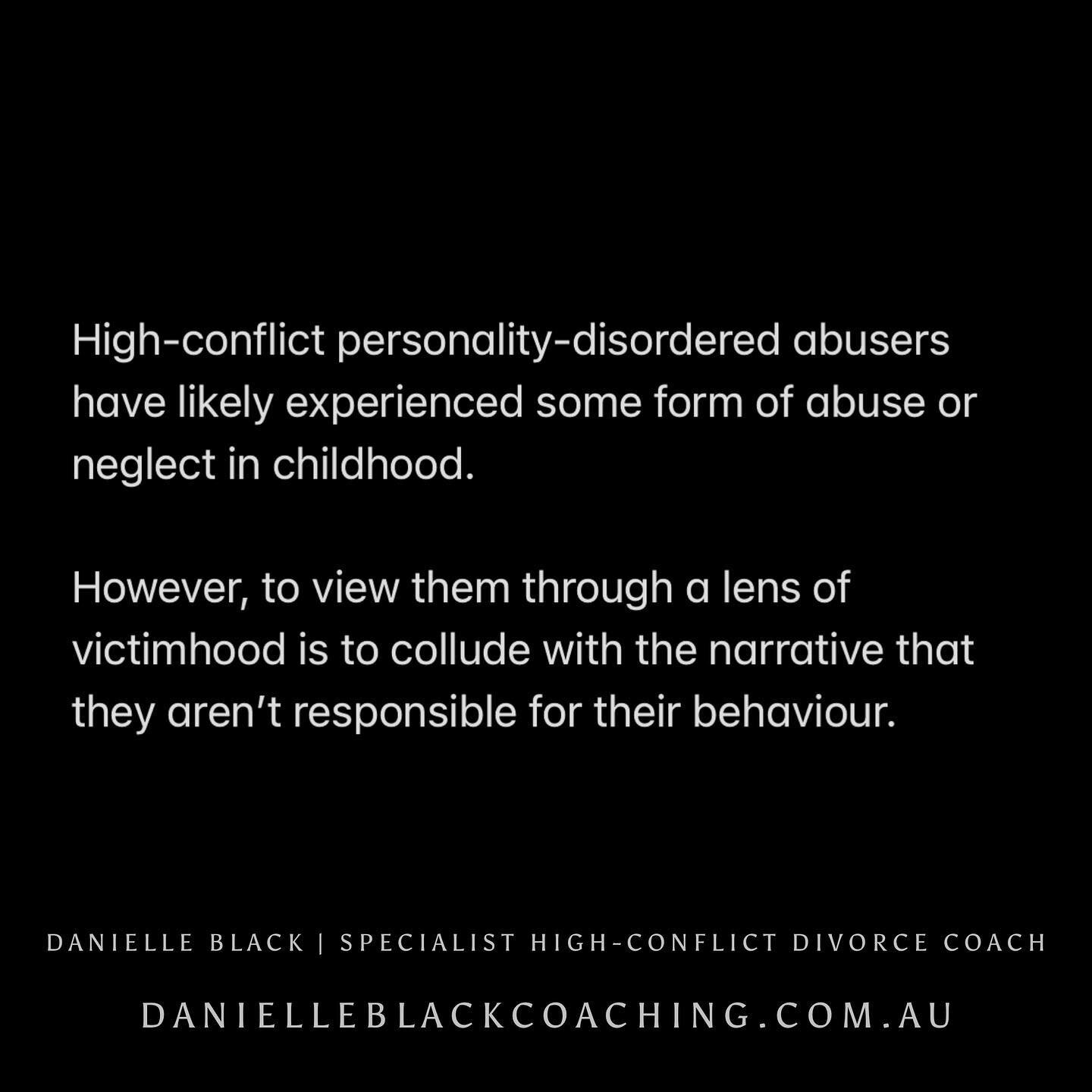 Having unconditional empathy for someone, and consistently giving them the &lsquo;benefit of the doubt&rsquo;, often eradicates the boundaries of victim-survivors over time. 

Your compassion and empathy can&rsquo;t fix an abusive person. 

Ultimatel