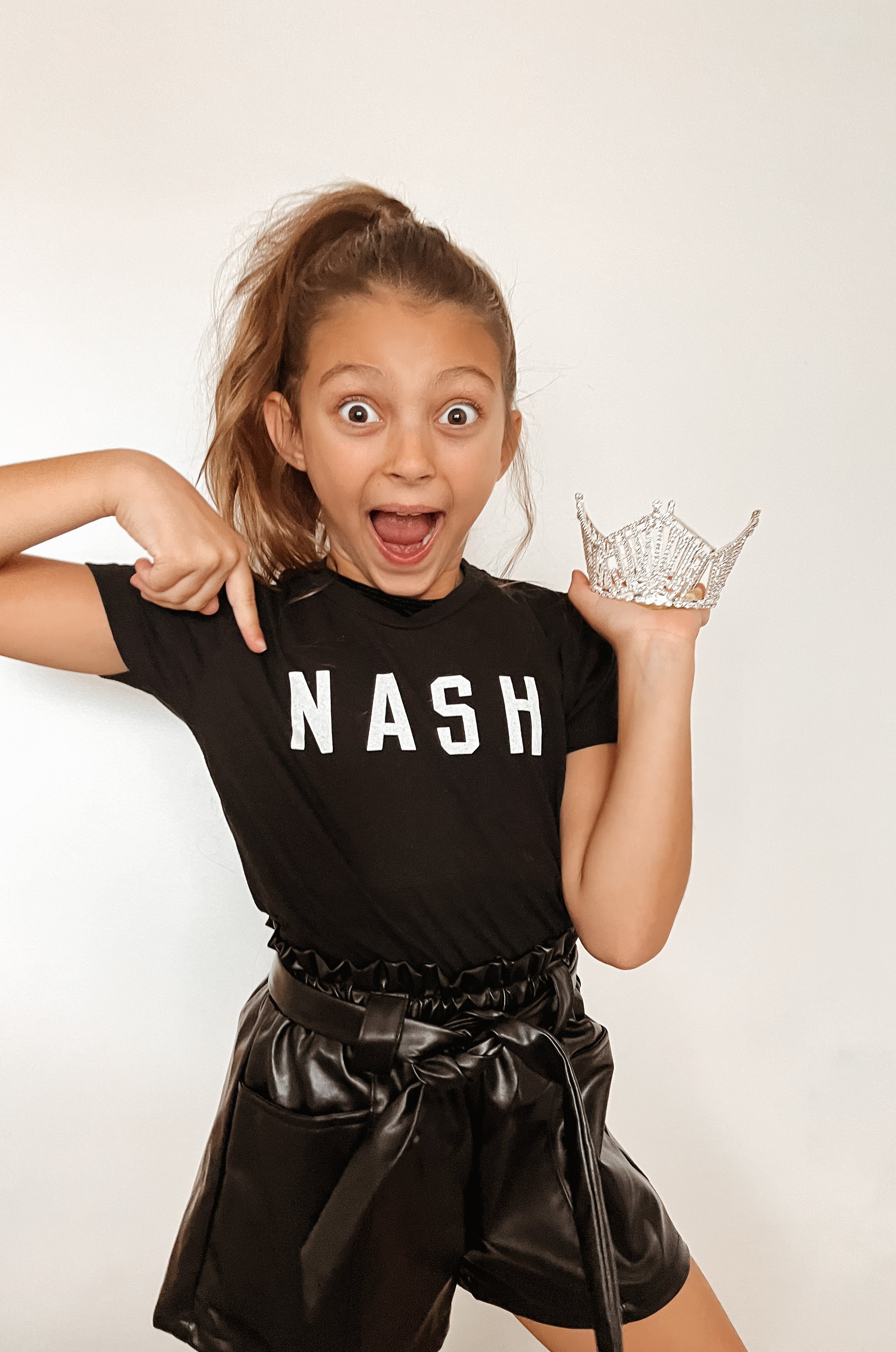 Showing my excitement for the national ANTSO pageant in March!