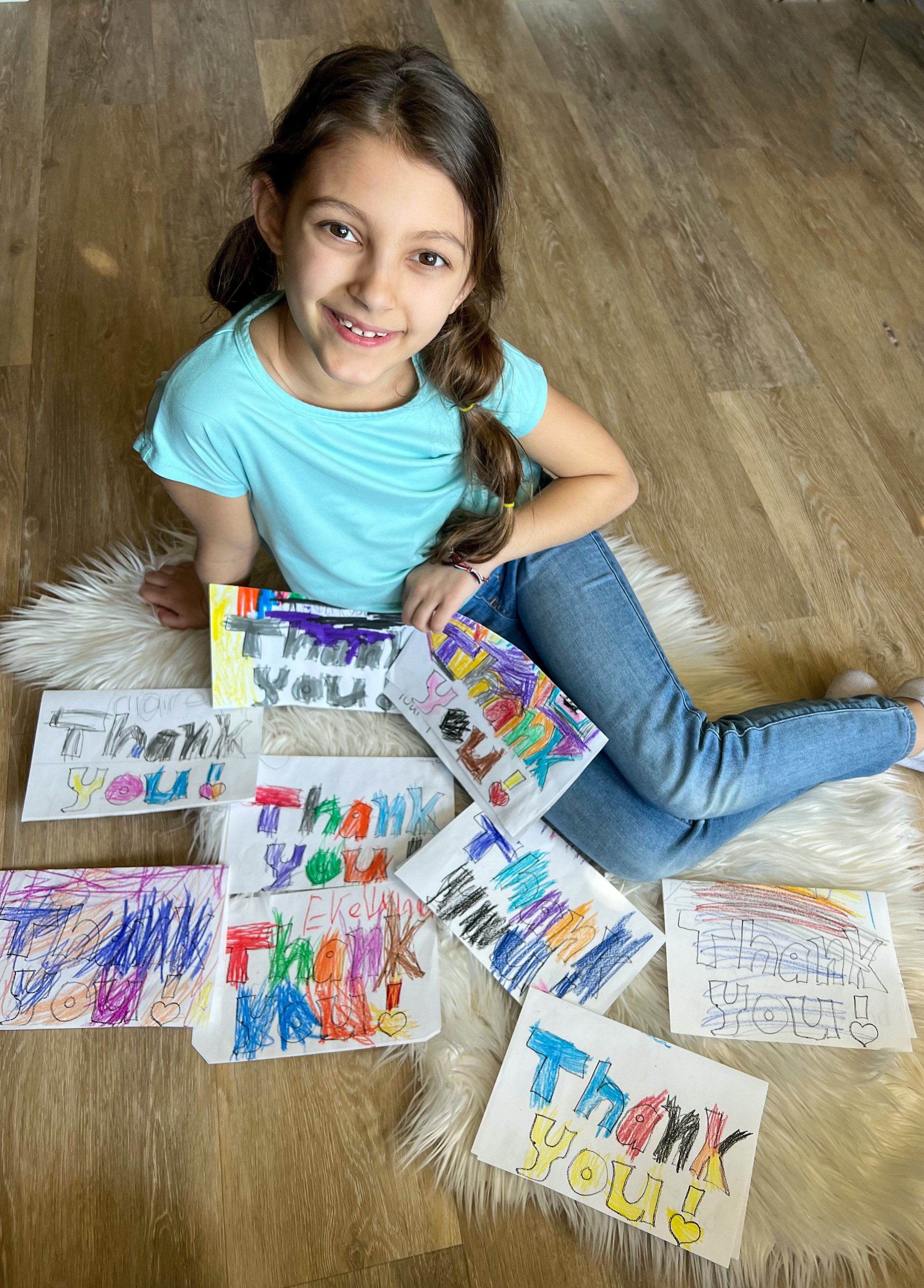 I received thank you cards from a class I visited. I spent time with these students talking about kindness and how they can be kind each and every day. I love how their kindness came full-circle!