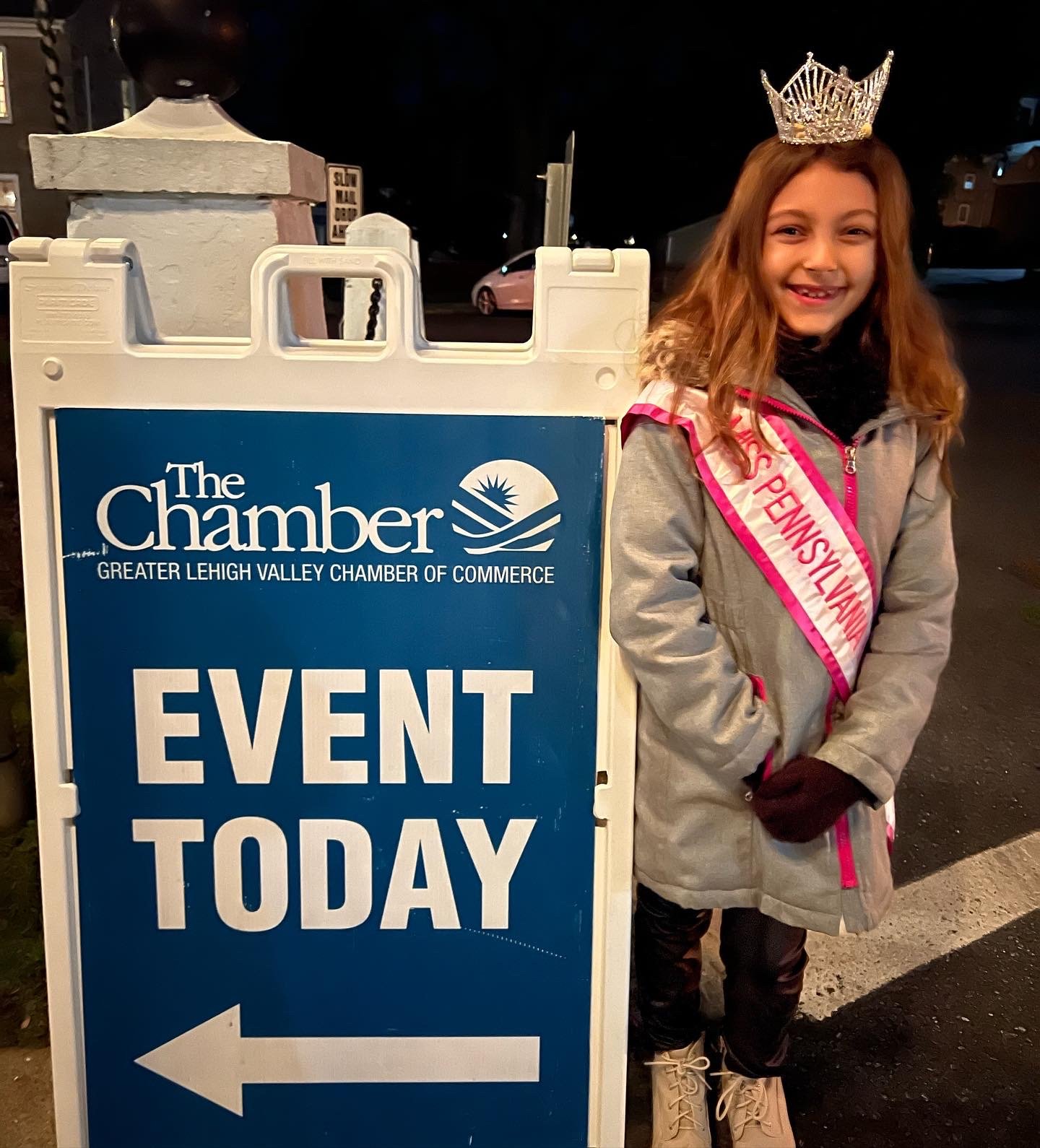 Volunteering with the Greater Lehigh Valley Chamber of Commerce Holiday Event