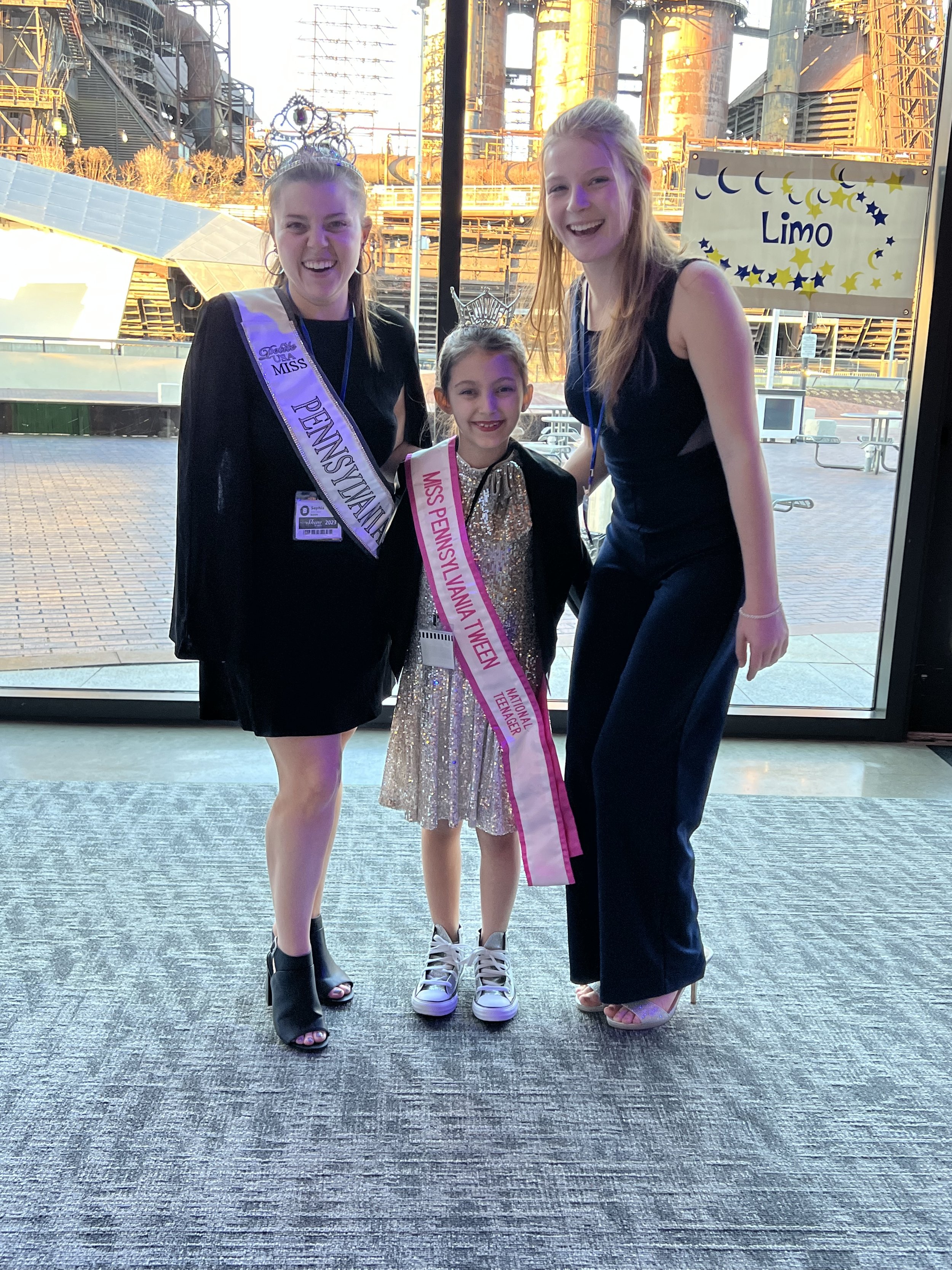 Meeting “Sash Sisters” while volunteering in my community.