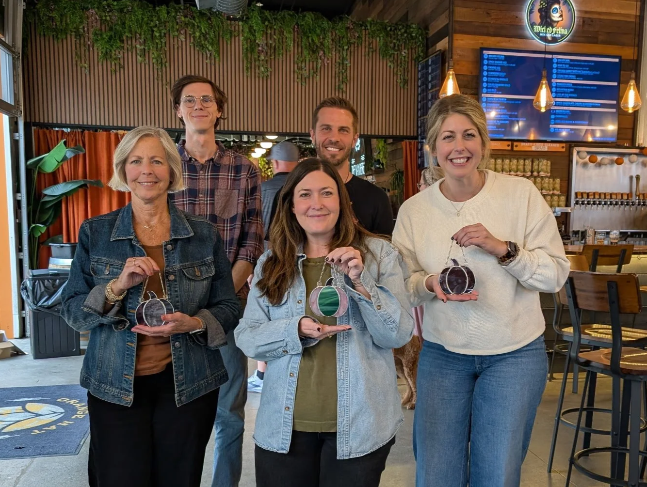 Holiday Stained Glass Workshop December 20th