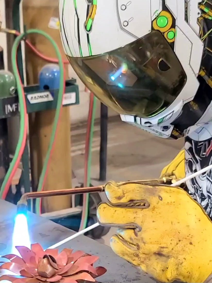 Weld a rose: Intro to Welding 