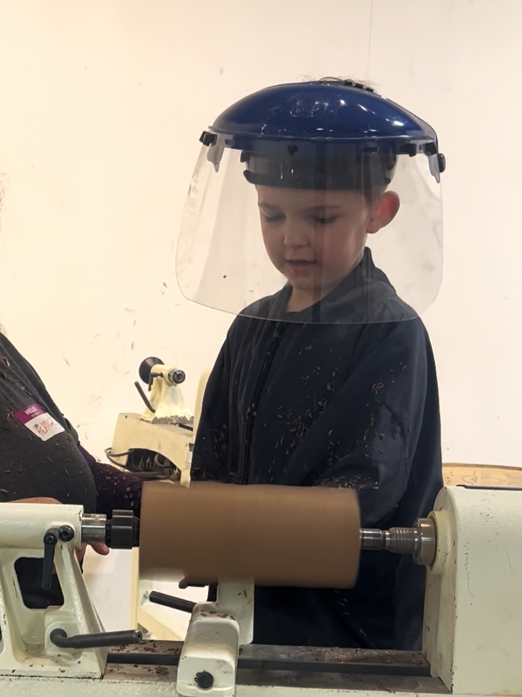 Kids Woodturning - Parent and Me