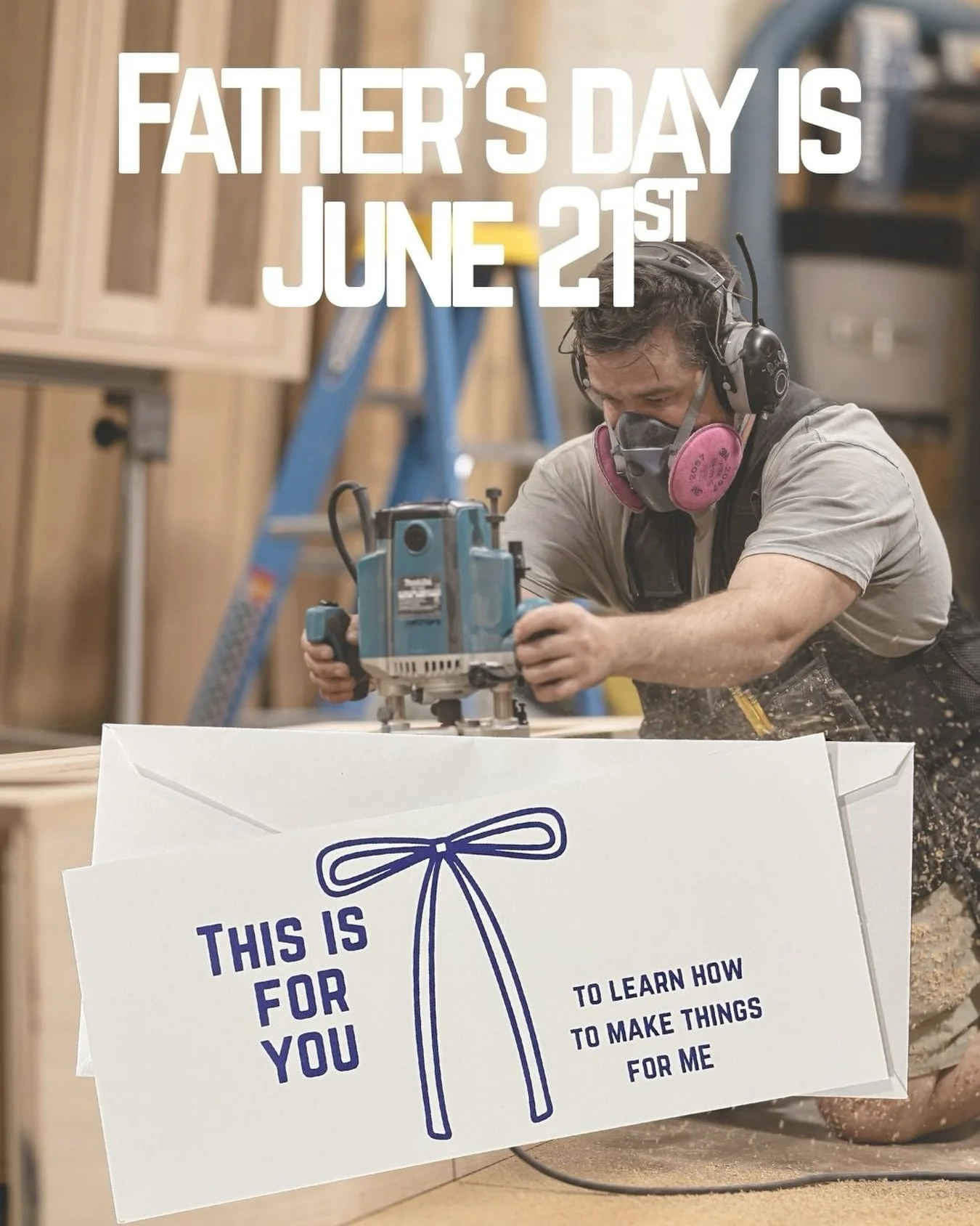 This Father&rsquo;s Day, give him something he&rsquo;ll actually be excited about &mdash; an Able Trade GIFT CARD!
Whether he&rsquo;s into metalworking, woodworking, beer brewing, or just wants access to our incredible maker space for a month, an Abl