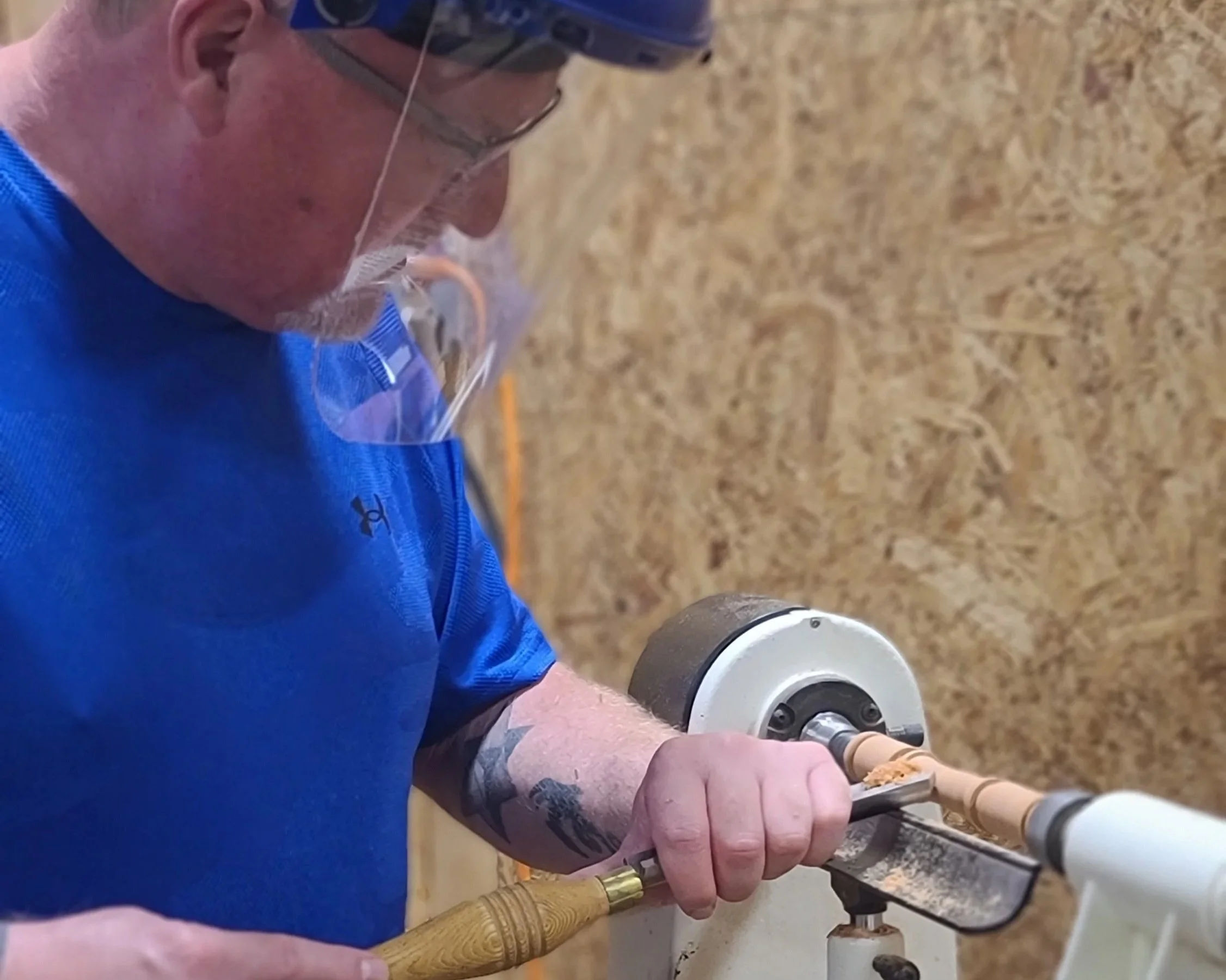 Intro to woodturning: Mushrooms