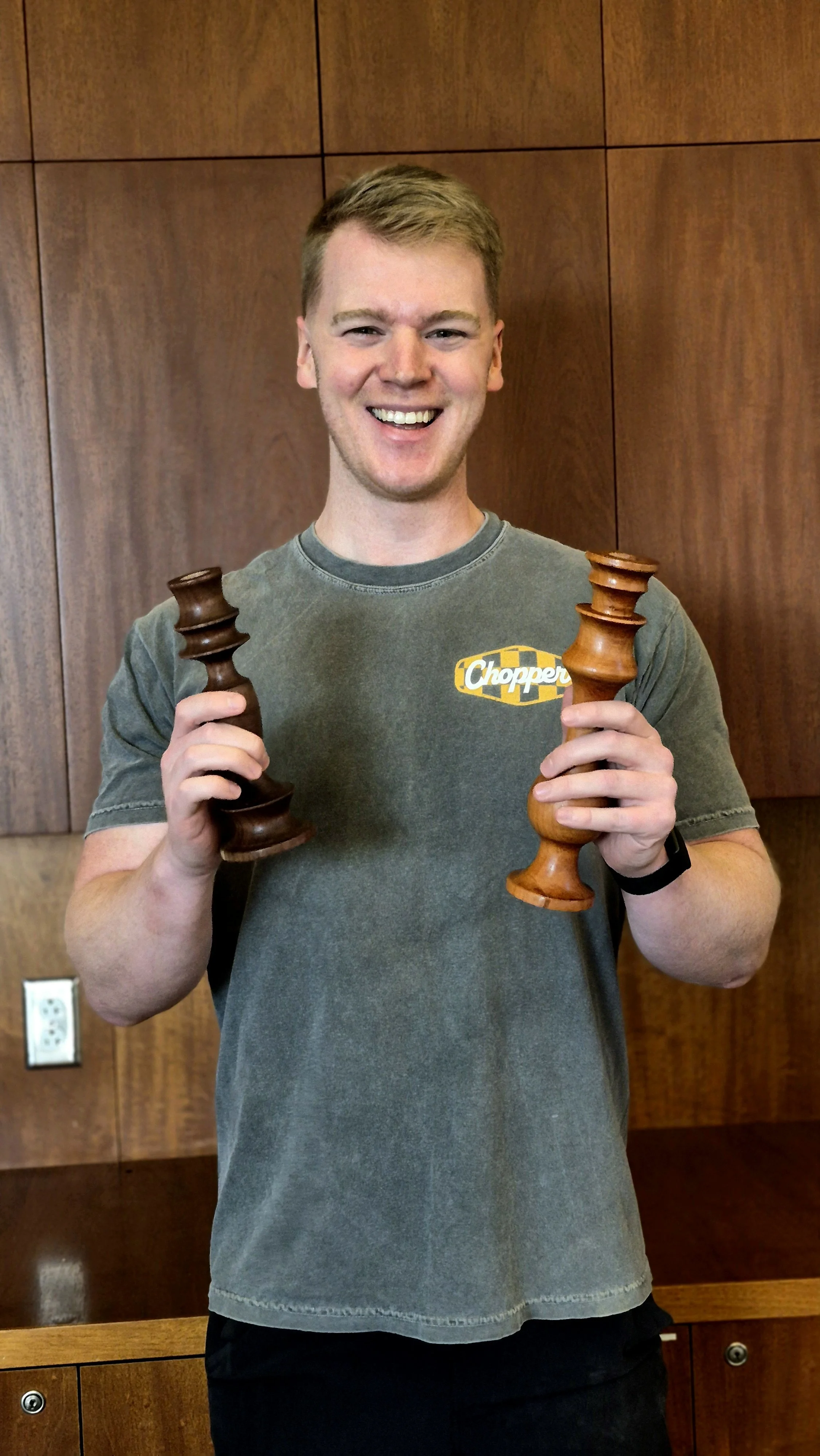 turn your own candlestick holders