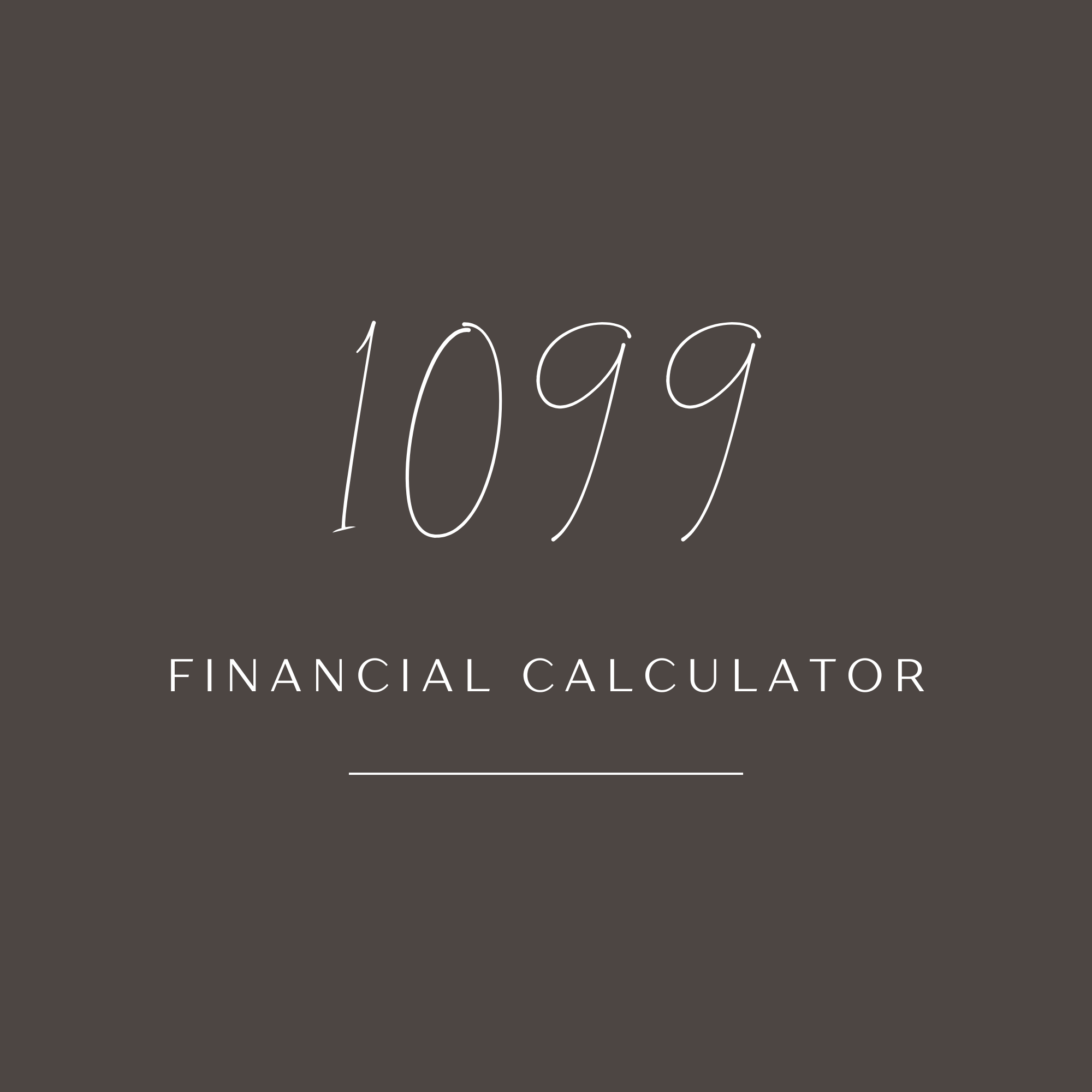 1099 Stylist Financial Calculator