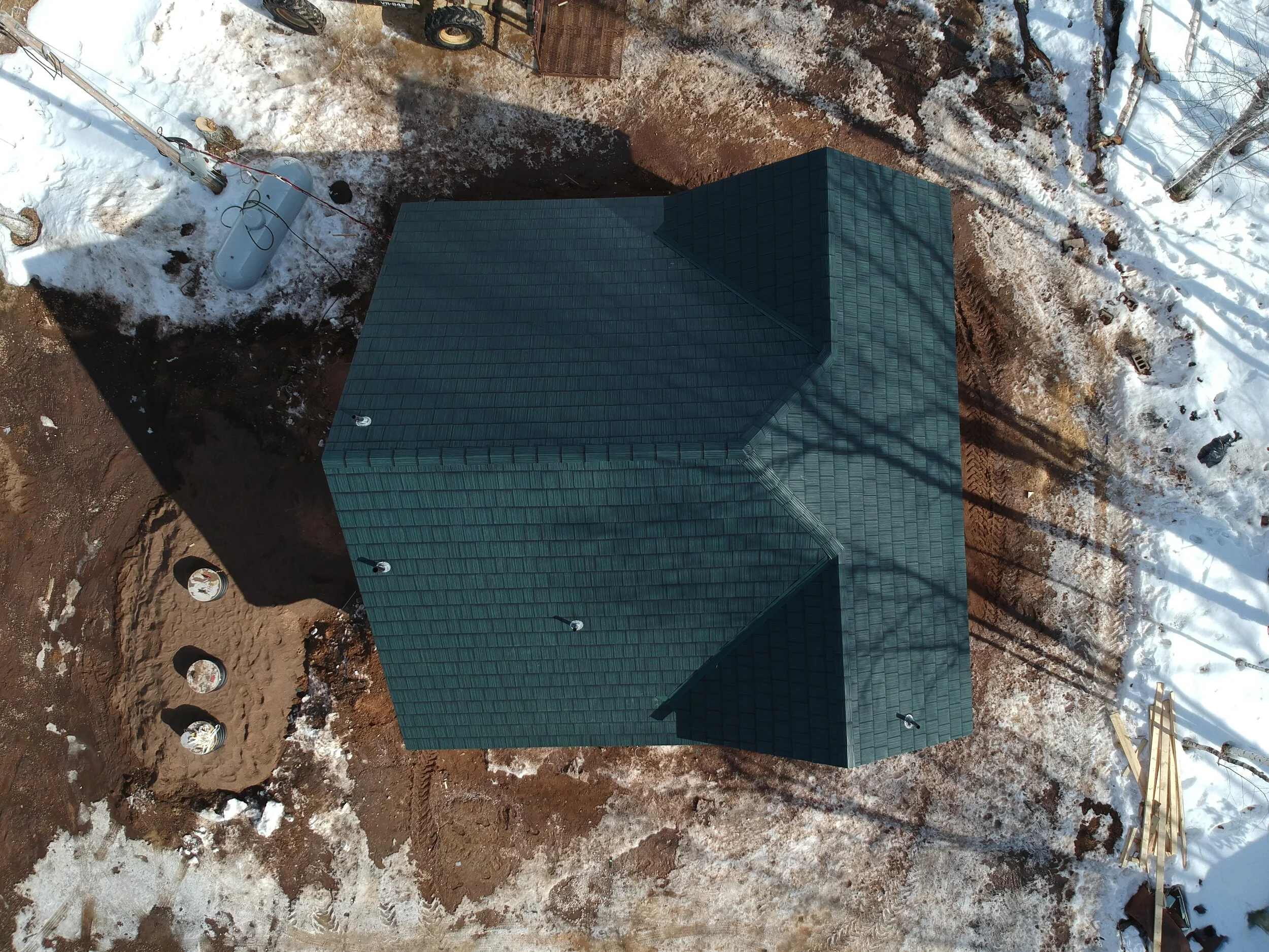 Hartford Metal Shingle Sandstone