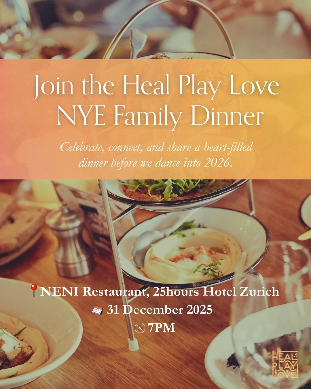 Out now: Tickets for the&nbsp;NYE Dinner&nbsp;are live! 🙏

At&nbsp;Envisioning 2026, you now have the option to book your spot for our&nbsp;New Year&rsquo;s Family Dinner&nbsp;- a beautiful buffet with live cooking stations and many delicious (inclu