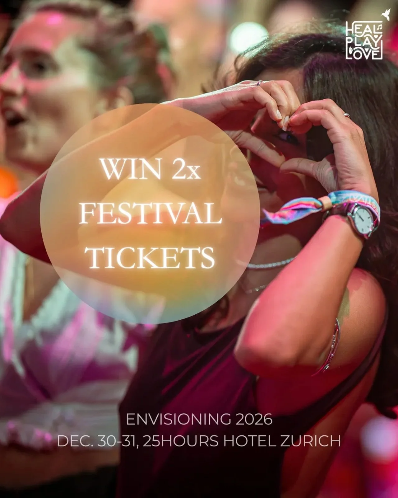 🎉&nbsp;Win 2 Tickets for Envisioning 2026!&nbsp;🎉

We&rsquo;re giving away&nbsp;2 tickets&nbsp;to our 2-Day New Year Festival at @25hourshotels_zuerich!

Close 2025 with intention, step into 2026 with clarity - and celebrate the turn of the year wi