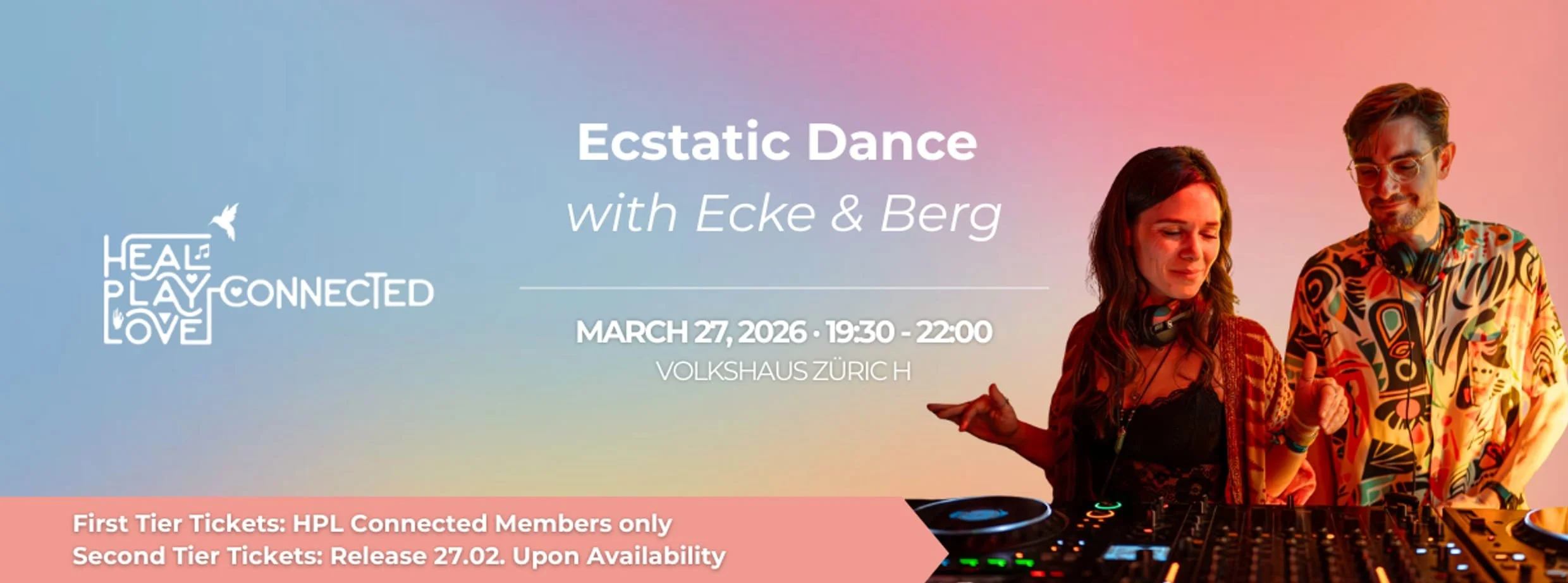 Ecstatic Dance w/ Ecke &amp; Berg