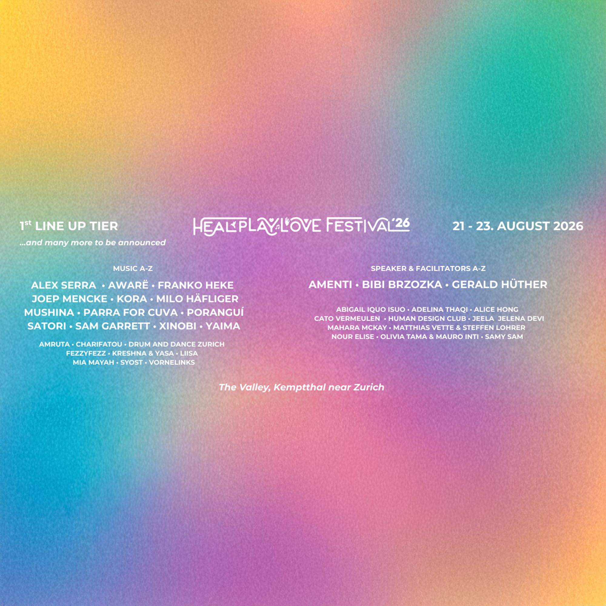 HealPlayLove Festival 2026