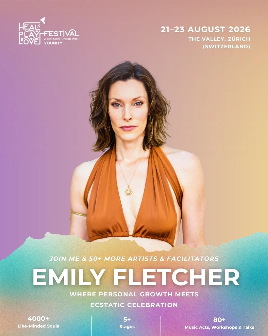 This second wave of speakers, facilitators, and artists joining us at the Heal Play Love Festival has our hearts absolutely full. 🤍

And by the way, you have until tomorrow midnight to grab your ticket at 30% off. CHF 155 instead of 222. 🤫

@gerald