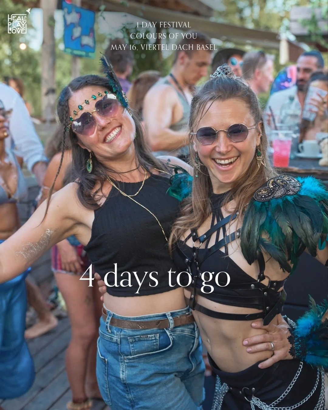 Four days left until we gather for Colours of You! 😍

A day held by music and movement. 
By ceremony and community. 
By the kind of celebration your heart has been waiting for. 

And don&rsquo;t worry - if the weather gods decide to sprinkle some ra