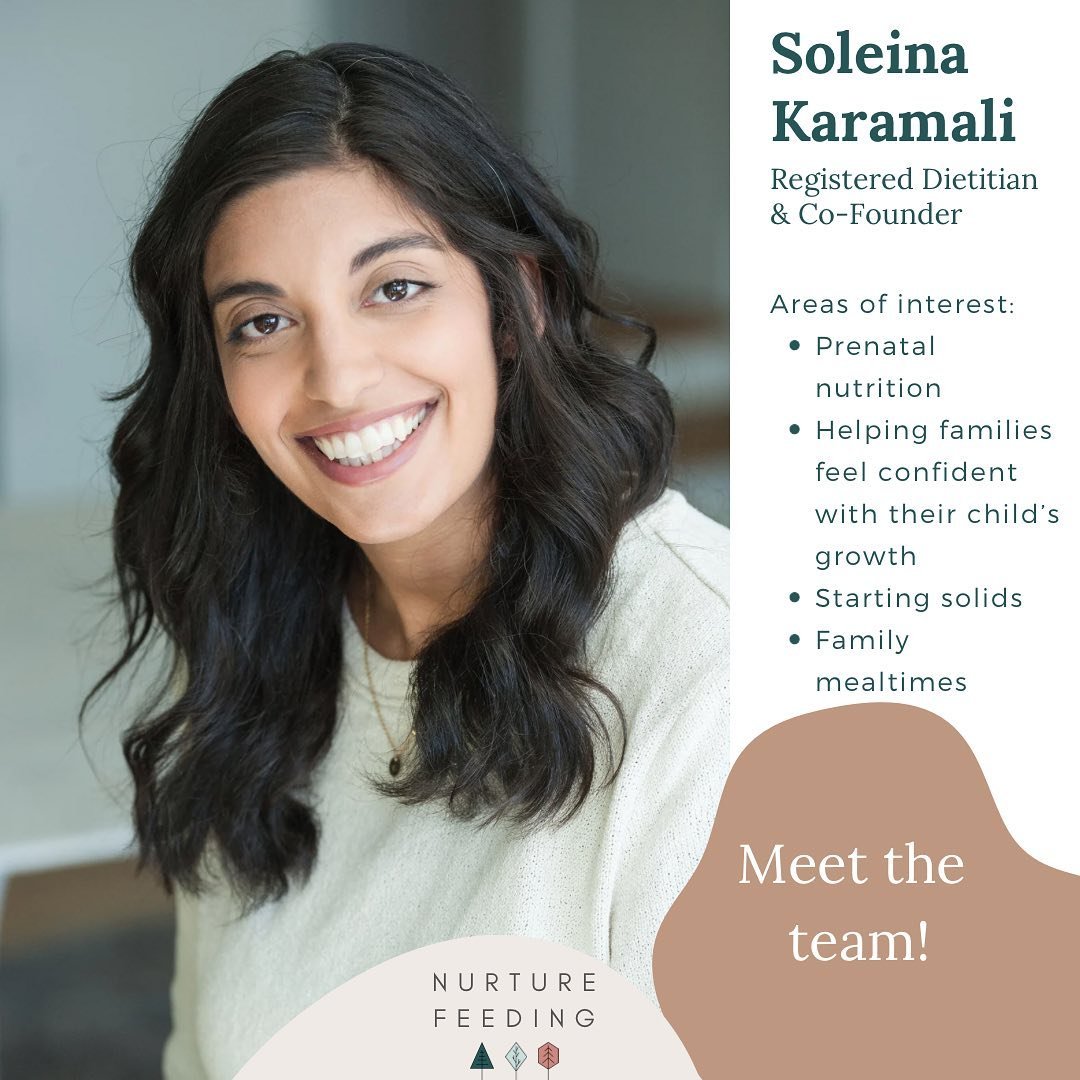Hi! I&rsquo;m Soleina, Registered Dietitian and one of the co-founders of Nurture Feeding.

As a mom of two little ones, I&rsquo;ve seen firsthand how different each child&rsquo;s feeding experience can be. From breastfeeding struggles to picky-eatin