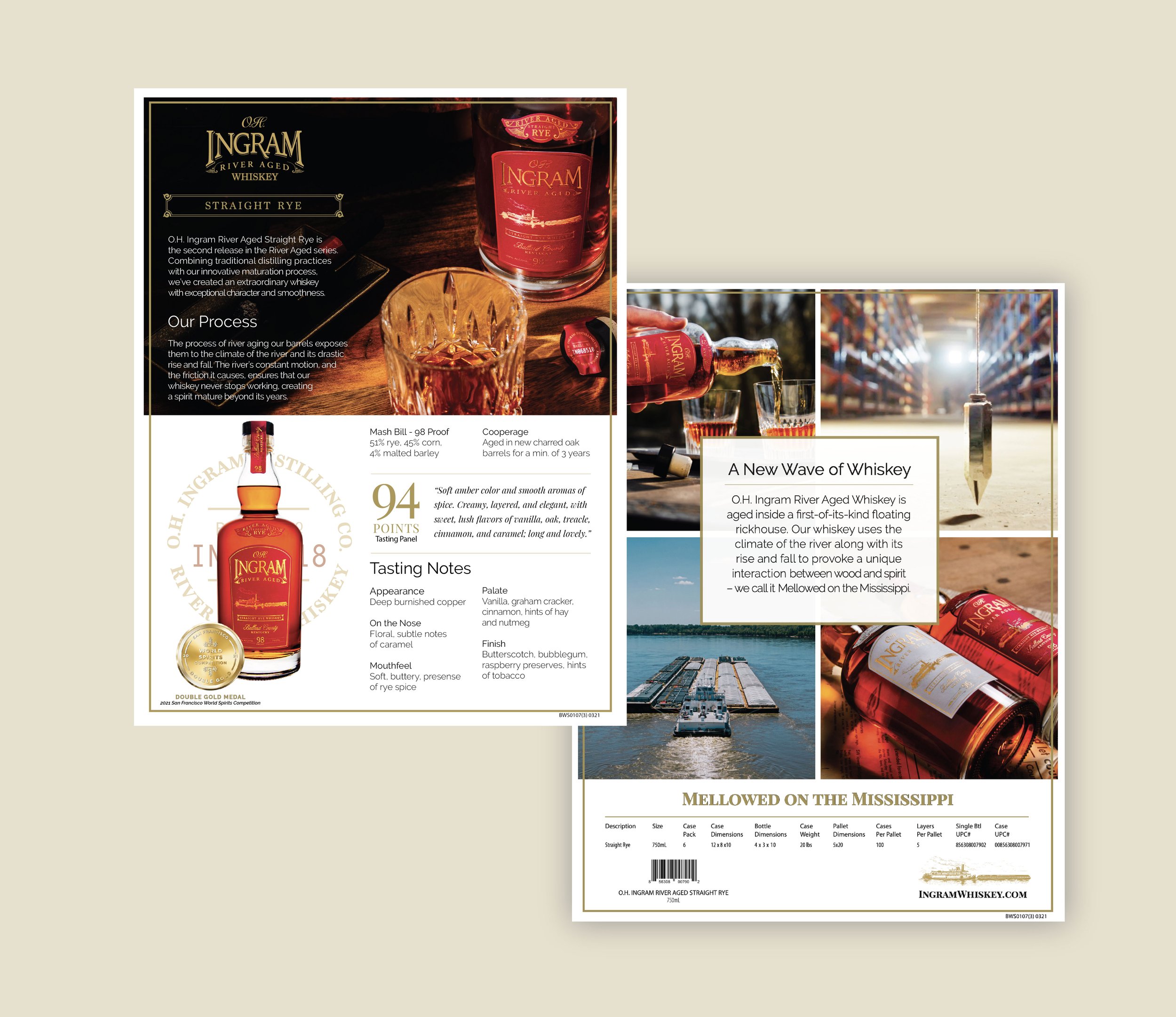 Ingram Whiskey Sales Sheet