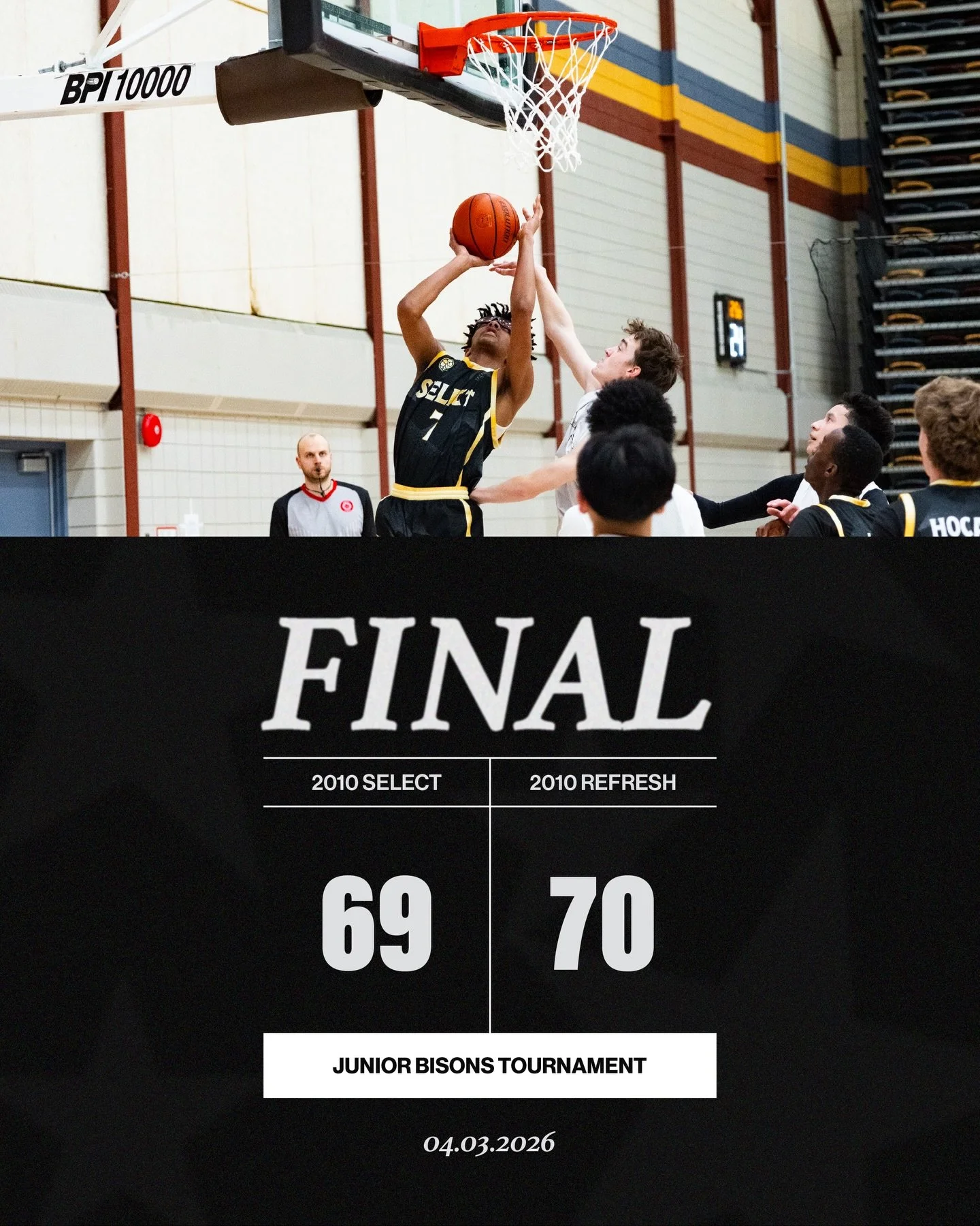 Tough loss after erasing an 18-point deficit at the start of second half.

Still proud of our guys for turning it around and almost completing a comeback 🫡
