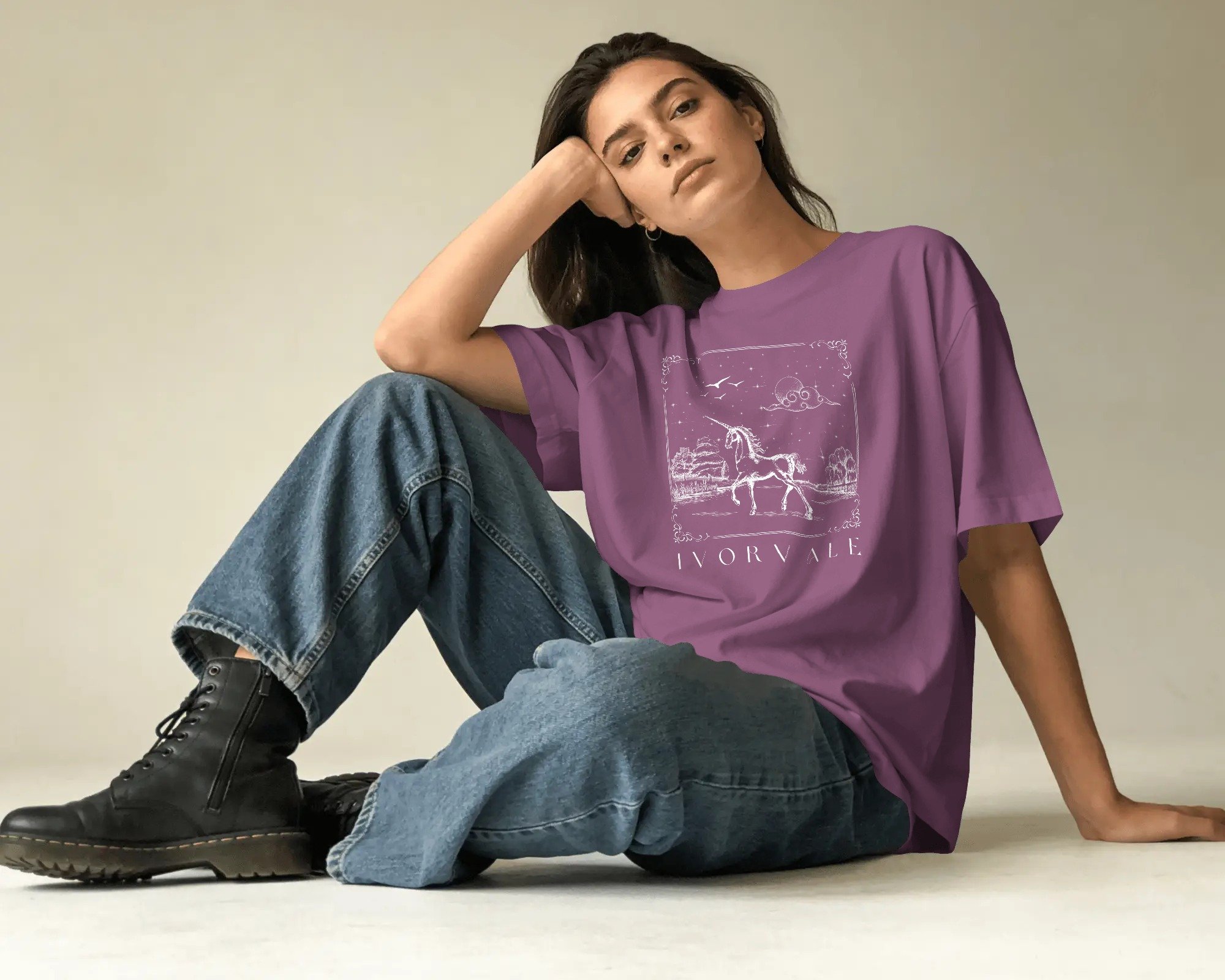 relaxed-lifestyle-t-shirt-mockup-female-model-sitting-floor-hand-on-head-soft-lighting-03919 copy 4.jpg