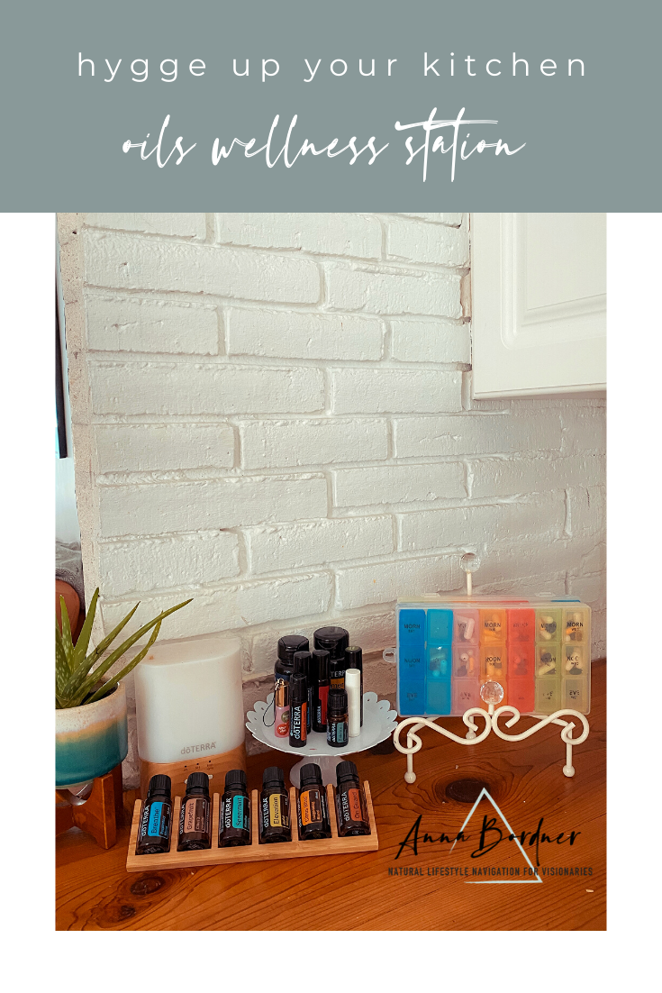 creating more hygge in your kitchen with essential oils wellness stations