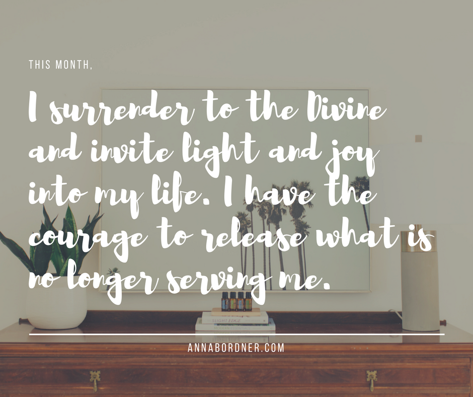 love + light + a diffuser blend
