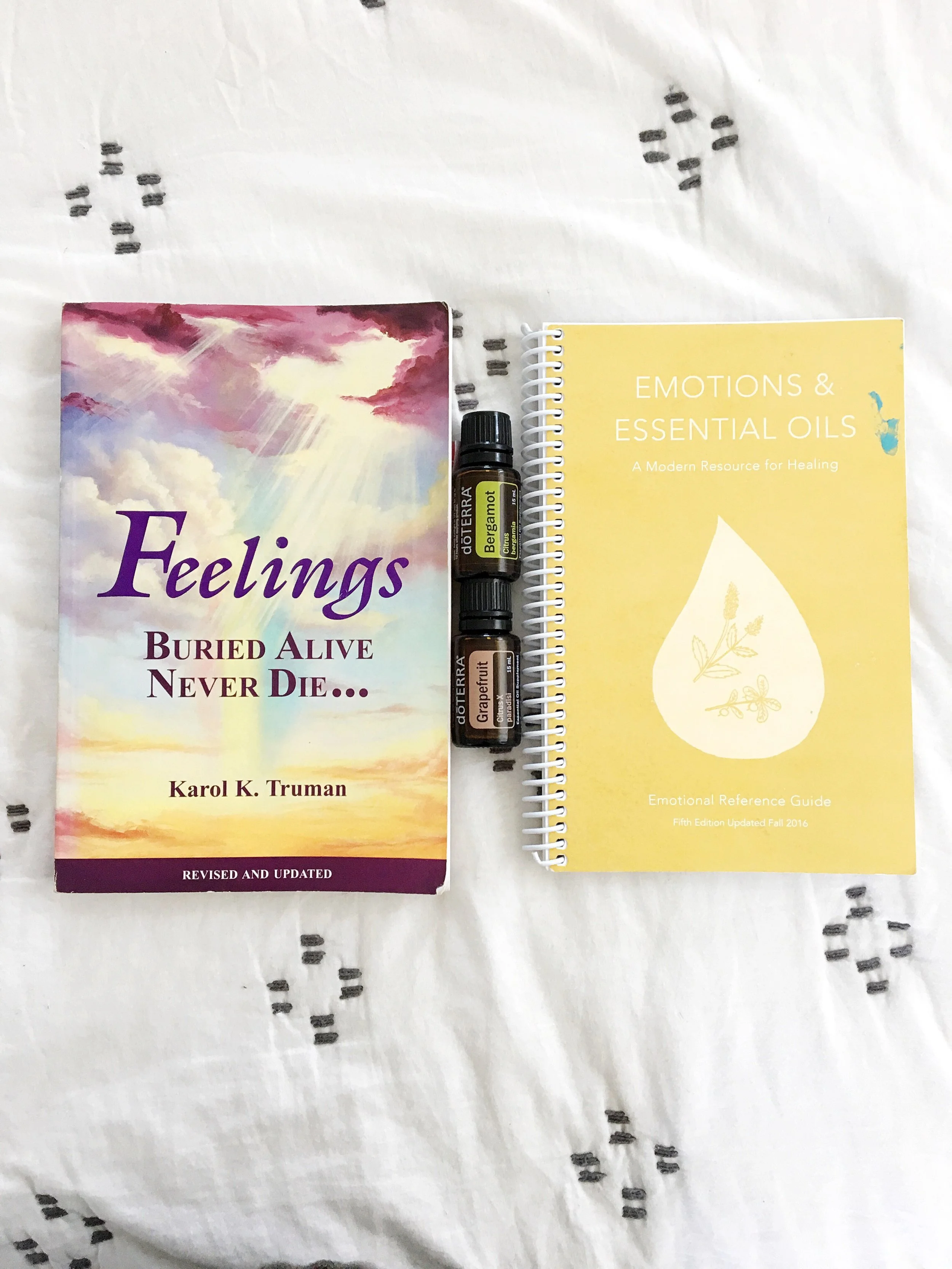 emotions + essential oils