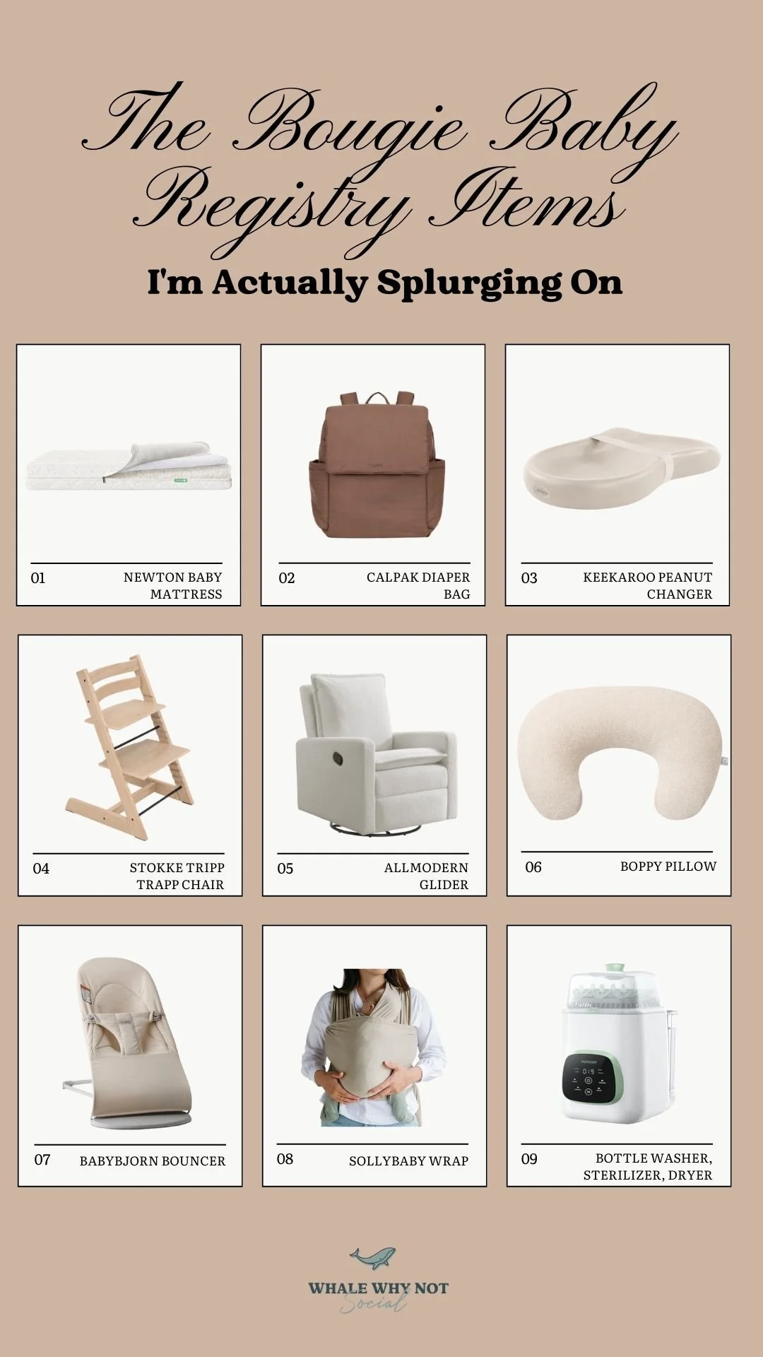 The Bougie Baby Registry Items I'm Actually Splurging On
