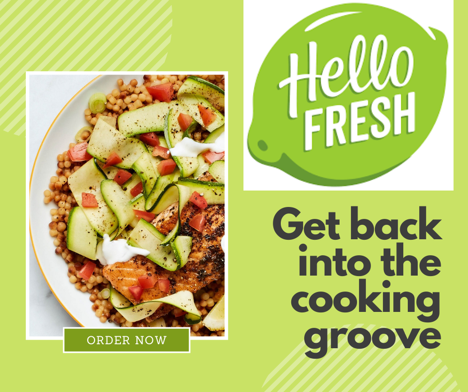 Facebook: The goal of this advertisement is to appeal to the idea that HelloFresh can help bring excitement back into the kitchen. It is expected that parents who no longer have to cook for a whole family may lose motivation when it comes to cooking,