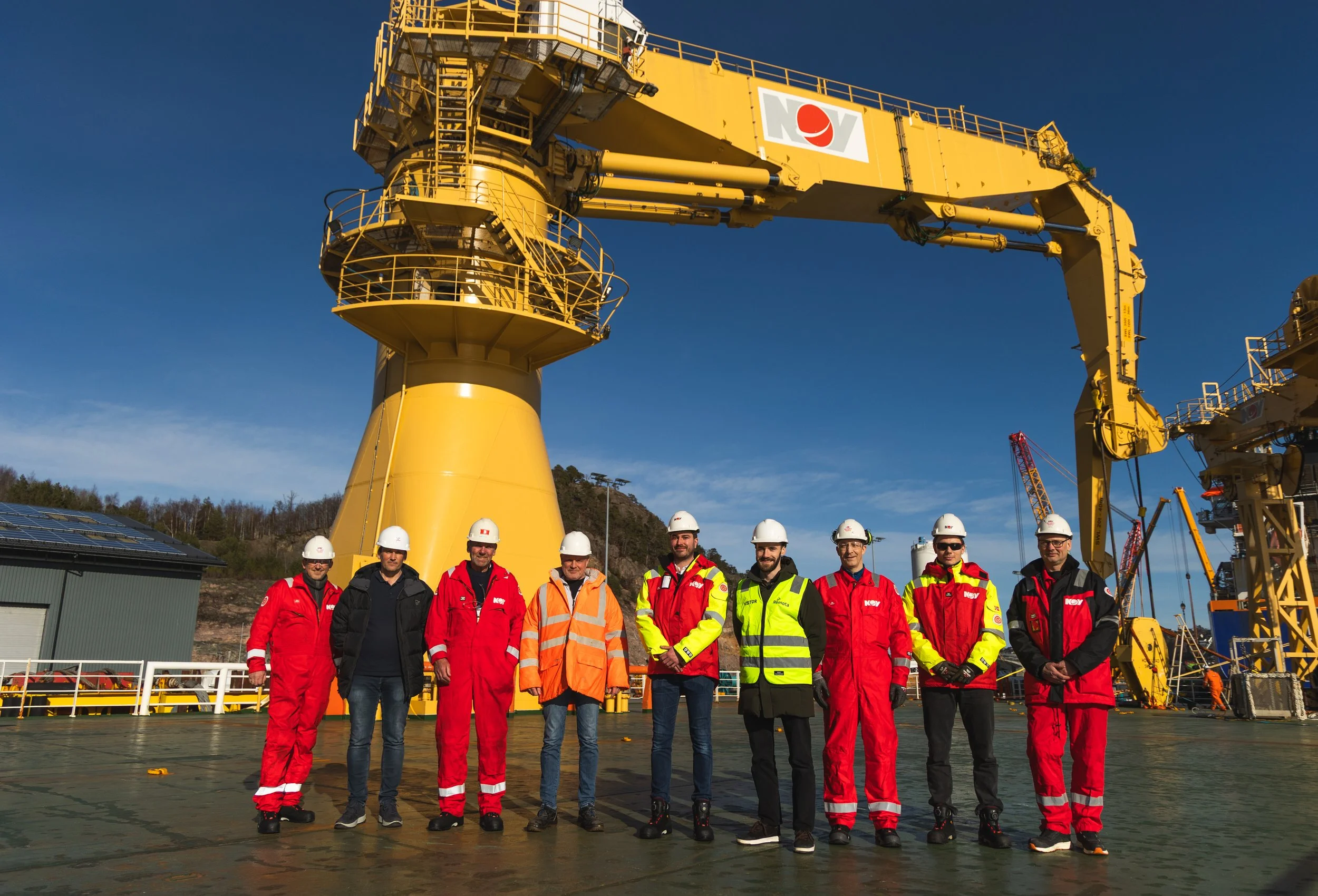 NOV, Remota and Solstad launch groundbreaking pilot on Remote Crane Operations&nbsp;